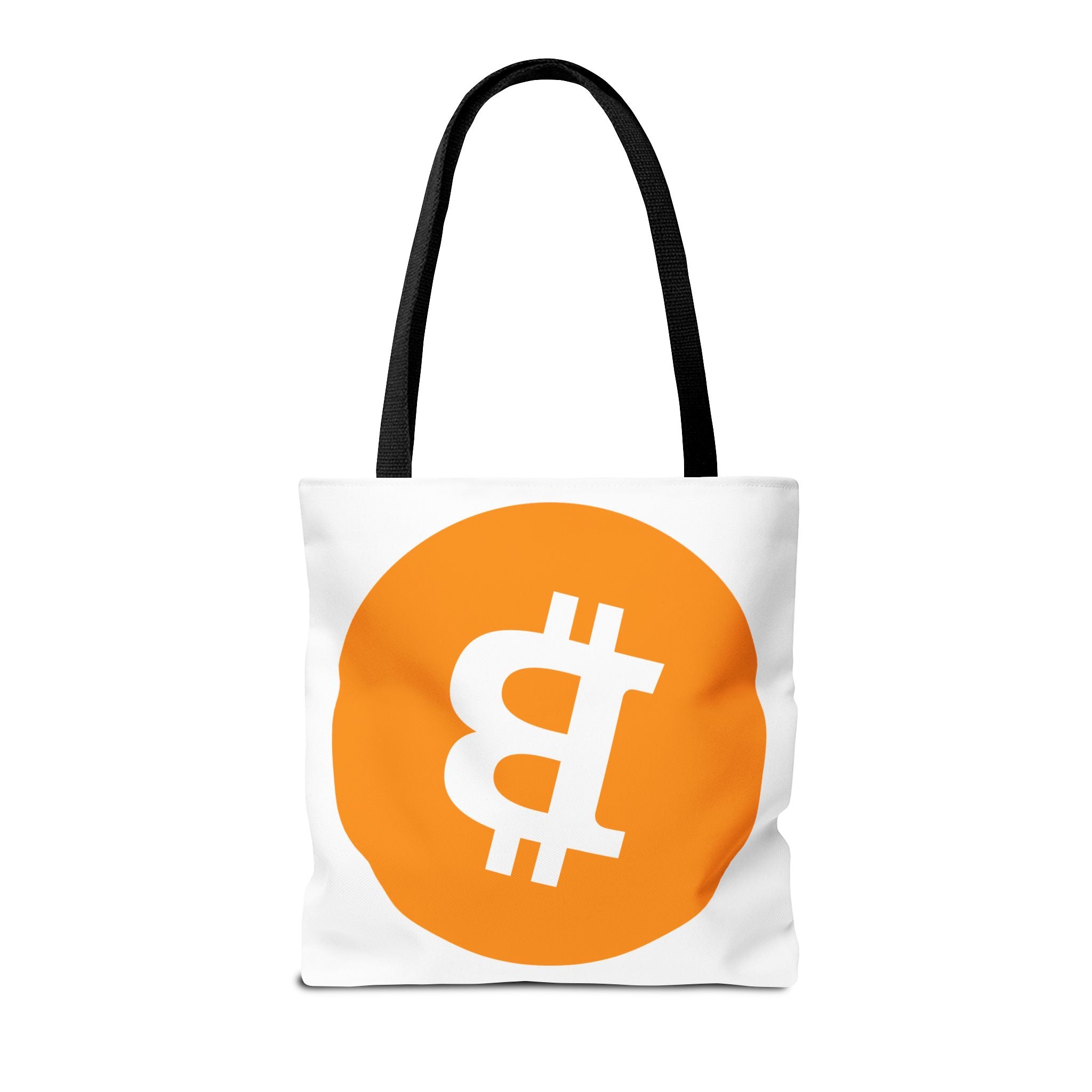 Bitcoin Logo Tote Bag – Crypto Coin Canvas Tote