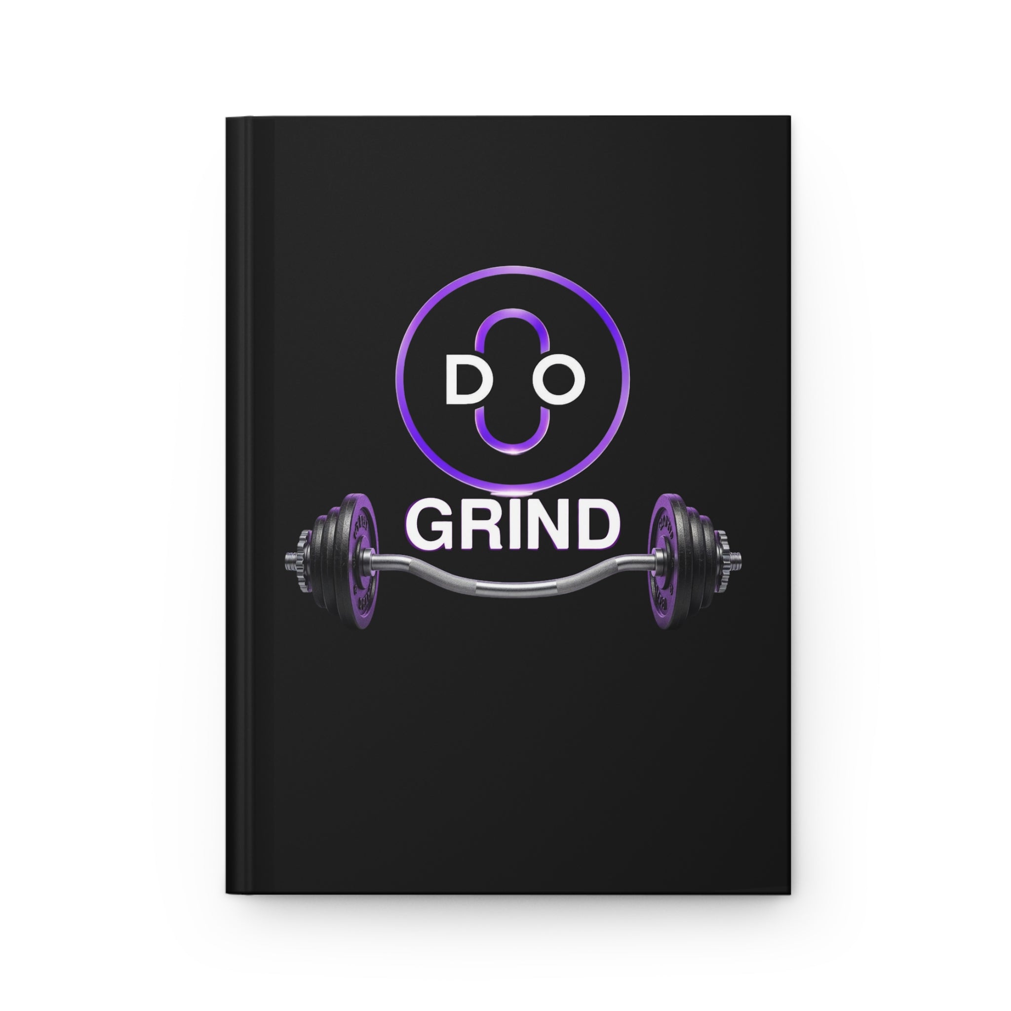 Do Grind Gym Journal — Matte Hardcover Fitness Workout Log