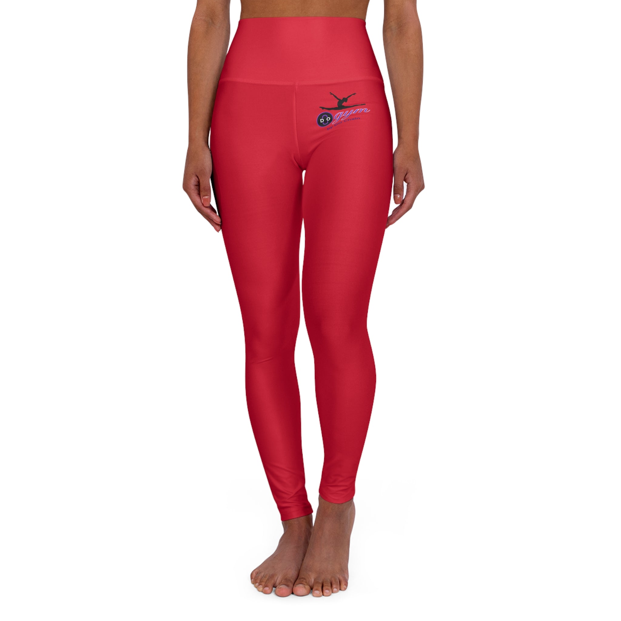 Do Gym High-Waist Leggings - True Red