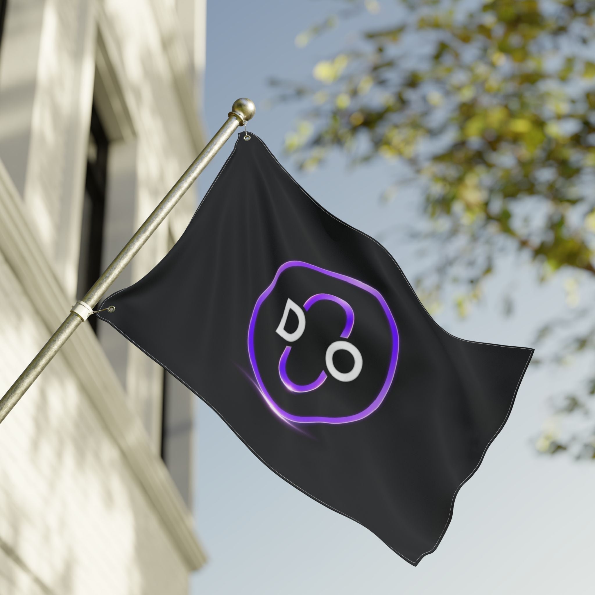 DO Chain Double-Sided Flag