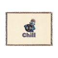 DO Chill Cotton Woven Blanket — Cozy Throw for Kids & Gamers