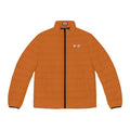 Do Chain Puffer Jacket — Orange