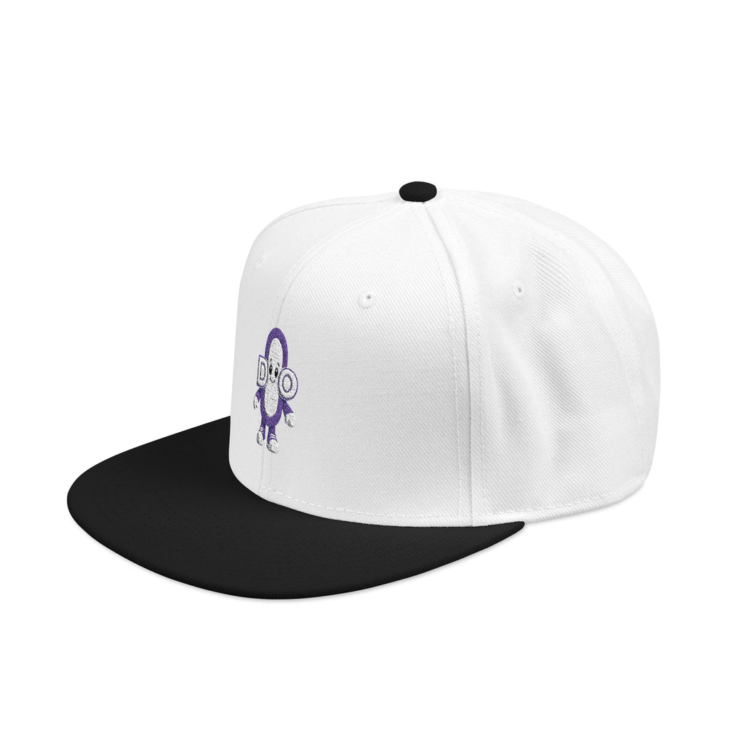 DO Chain Embroidered Snapback Hat