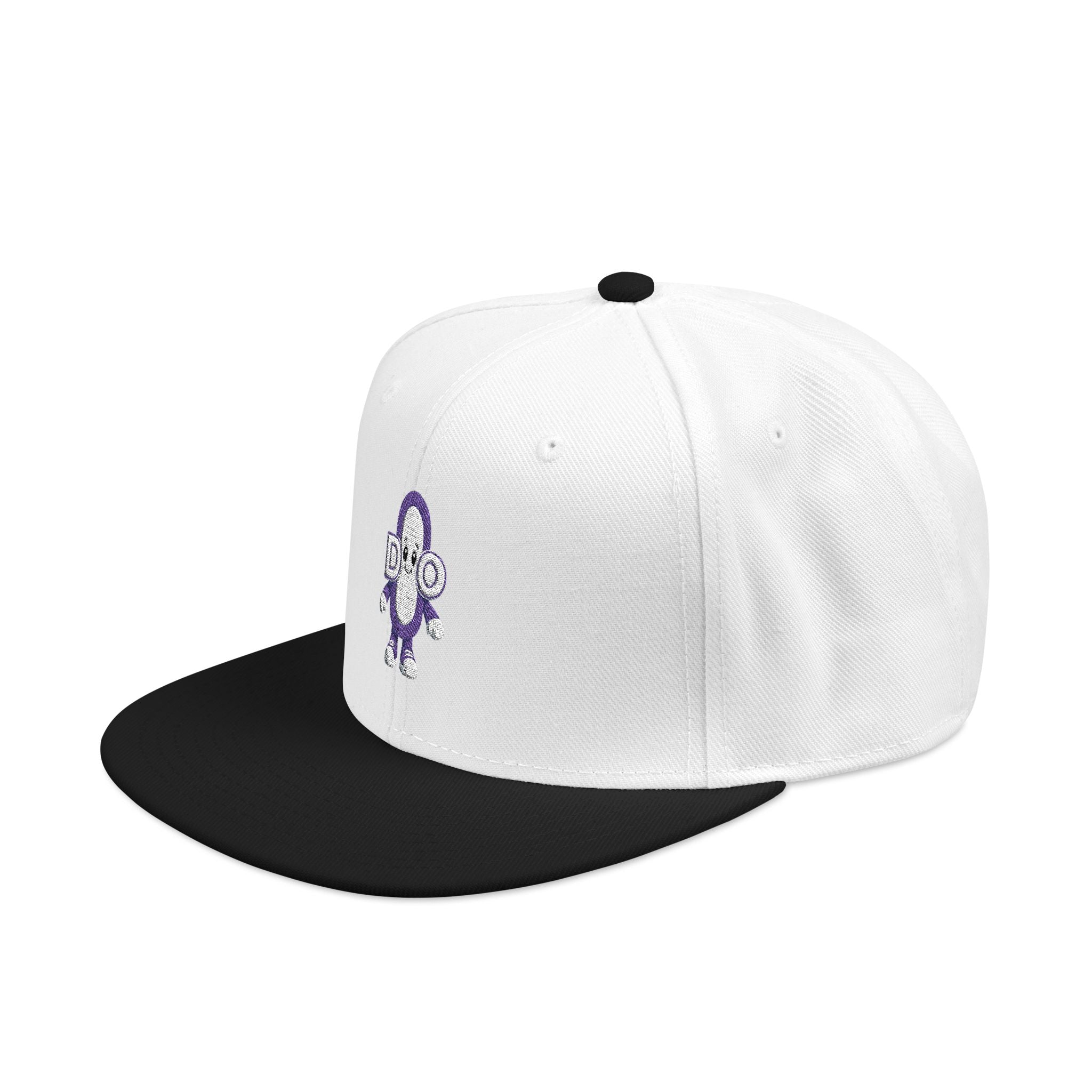 DO Chain Embroidered Snapback Hat