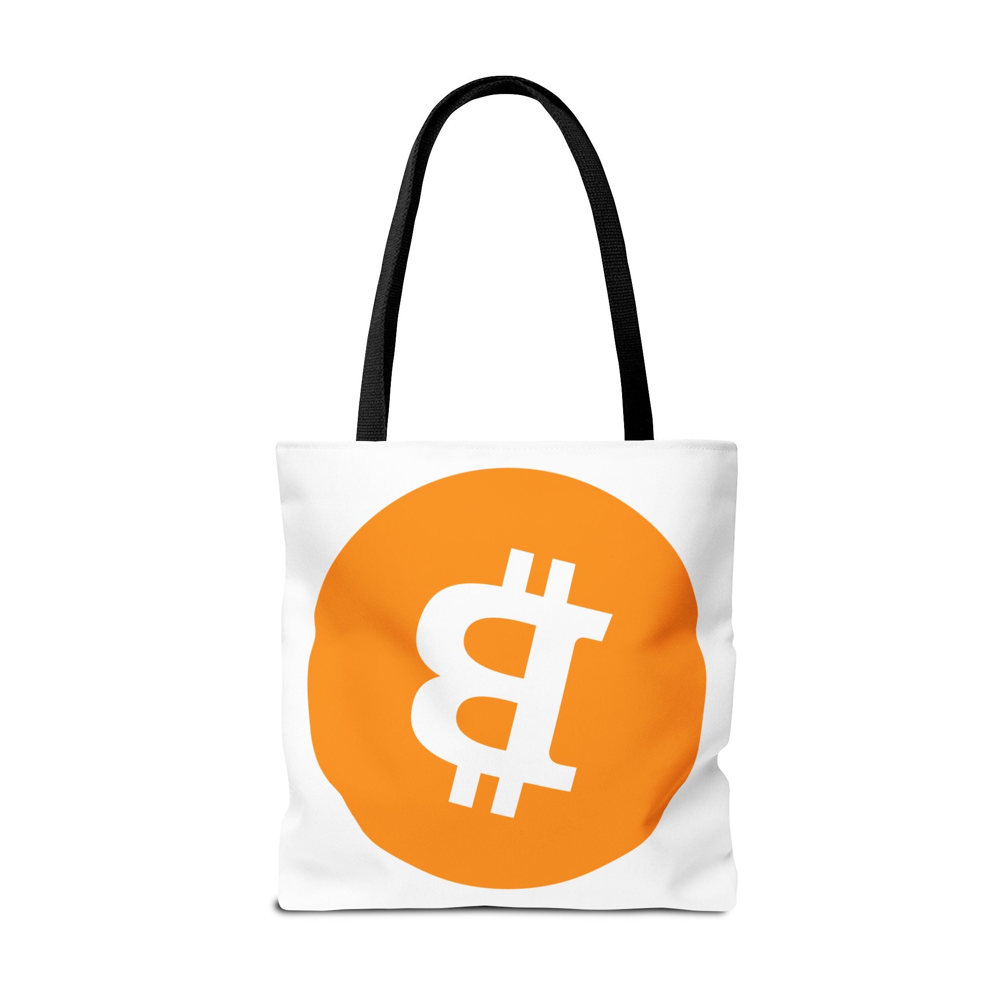 Bitcoin Logo Tote Bag – Crypto Coin Canvas Tote