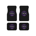 DO Chain Car Mats — Black Floor Mat Set of 4 with Purple DO Logo