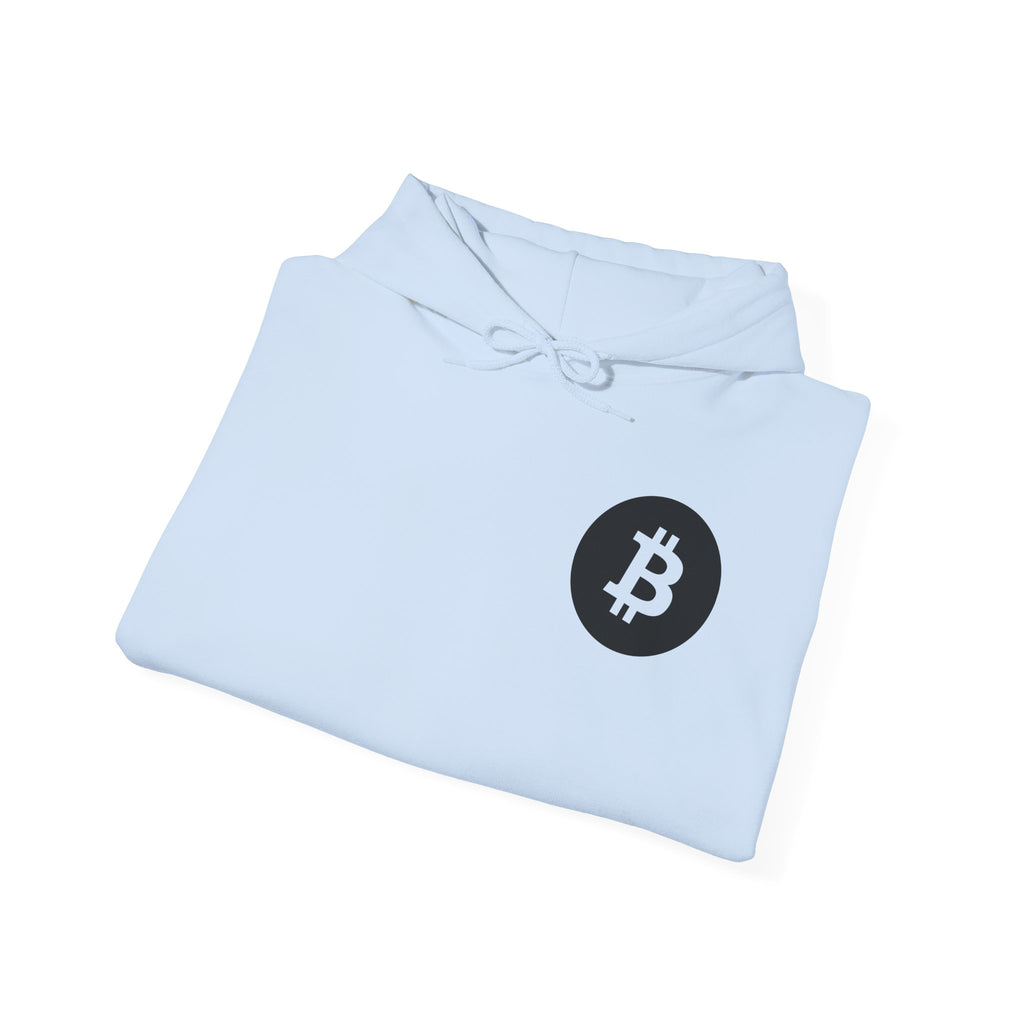 Bitcoin Logo Hoodie — Crypto BTC Circle Design