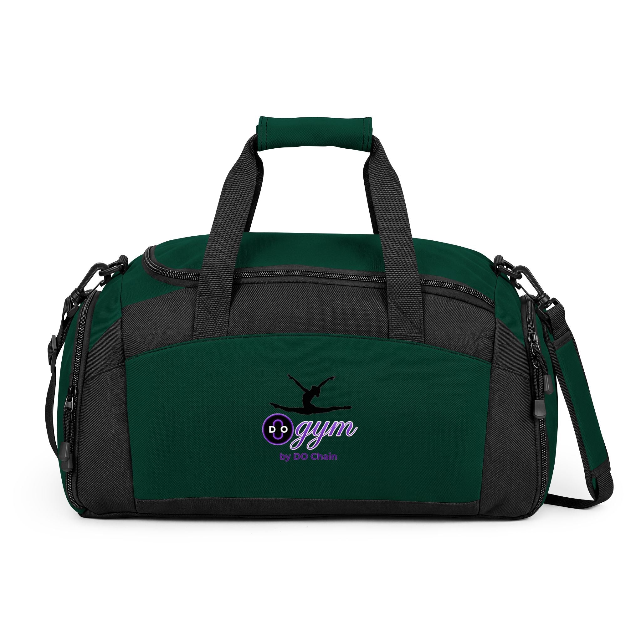 Do Gym Bag — Duffel with Ballet Silhouette & 'gym' Logo