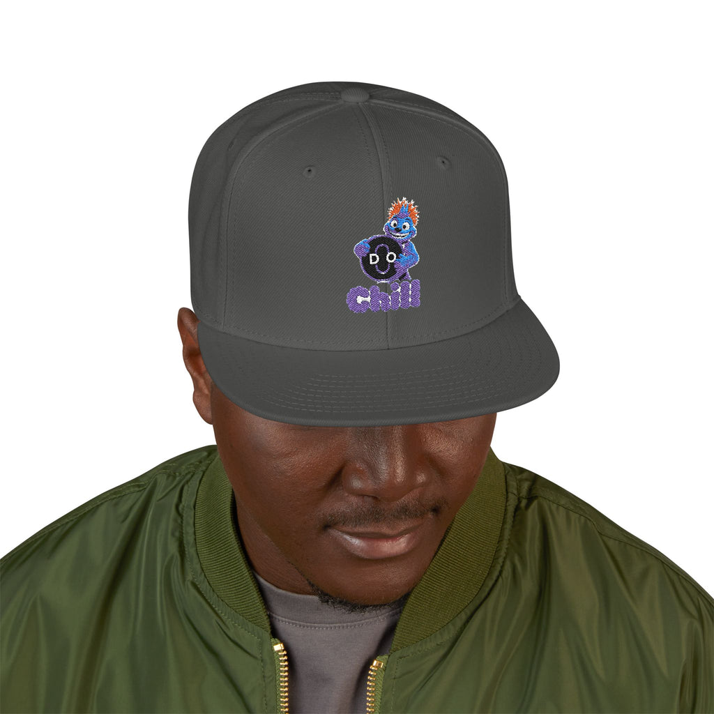 DO Chill Embroidered Snapback Hat