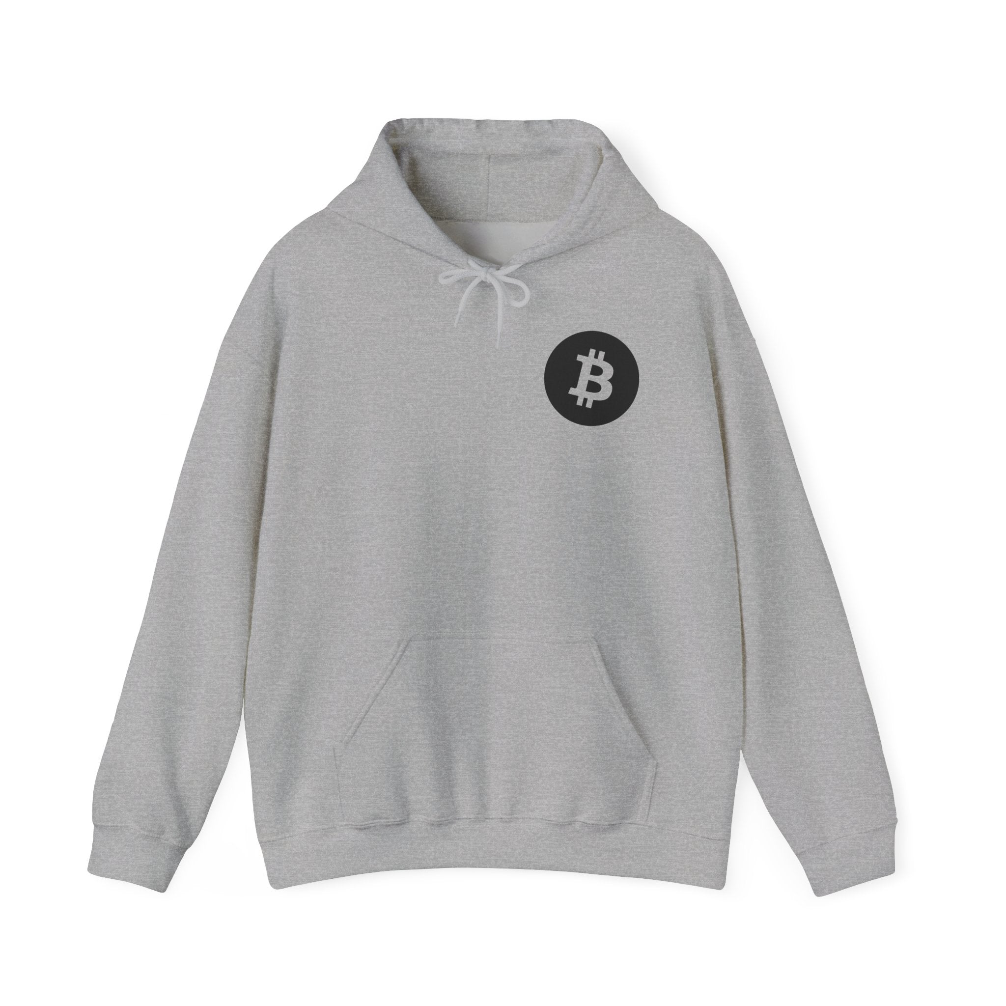 Bitcoin Logo Hoodie — Crypto BTC Circle Design