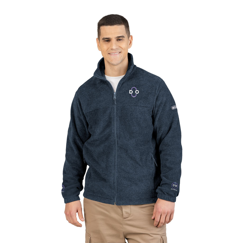 Do Chain Embroidered Fleece Jacket