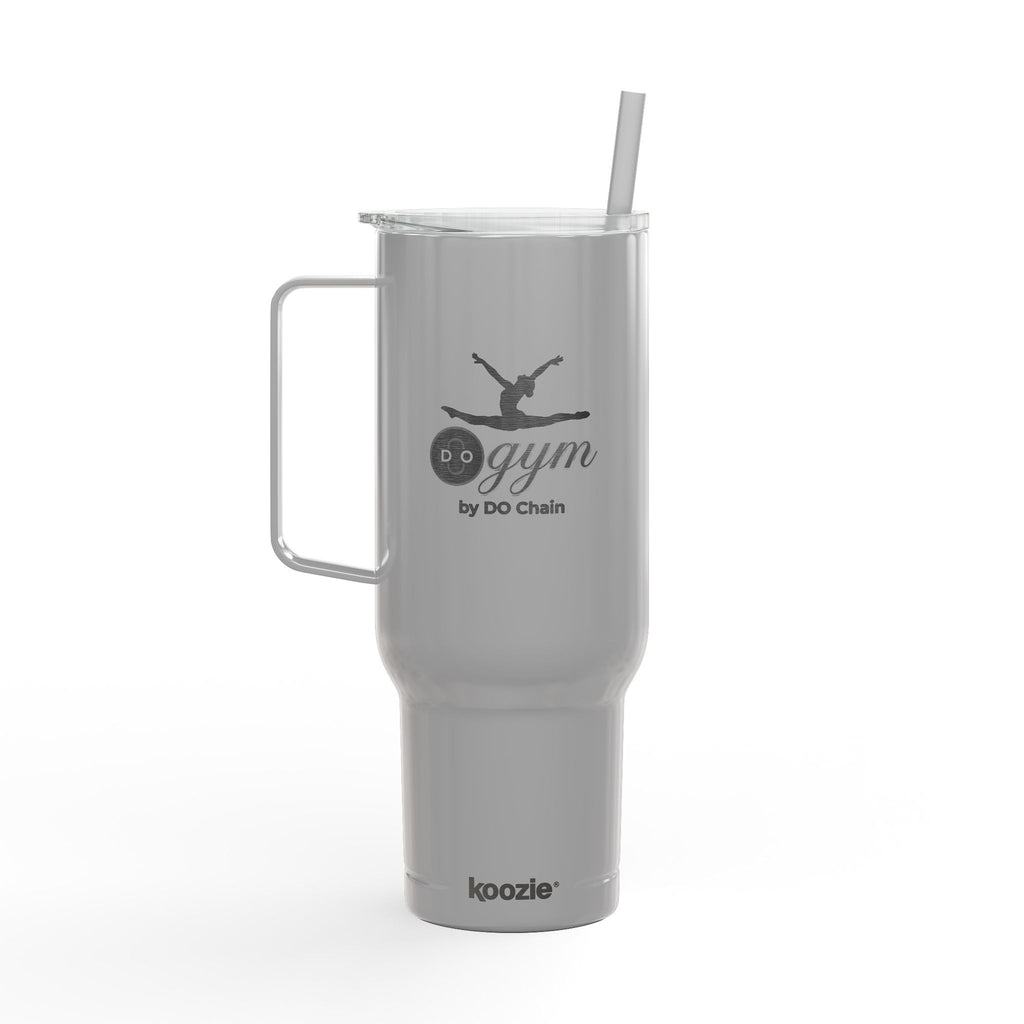 40oz Engraved Gym Tumbler with Lid & Straw — Personalized Fitness Water Bottle