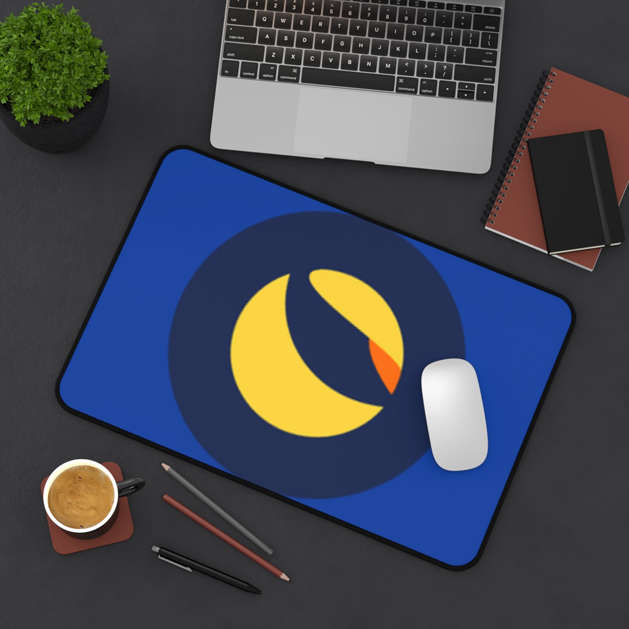Terra Luna Classic Logo Desk Mat — Gaming/Workstation Mouse Pad