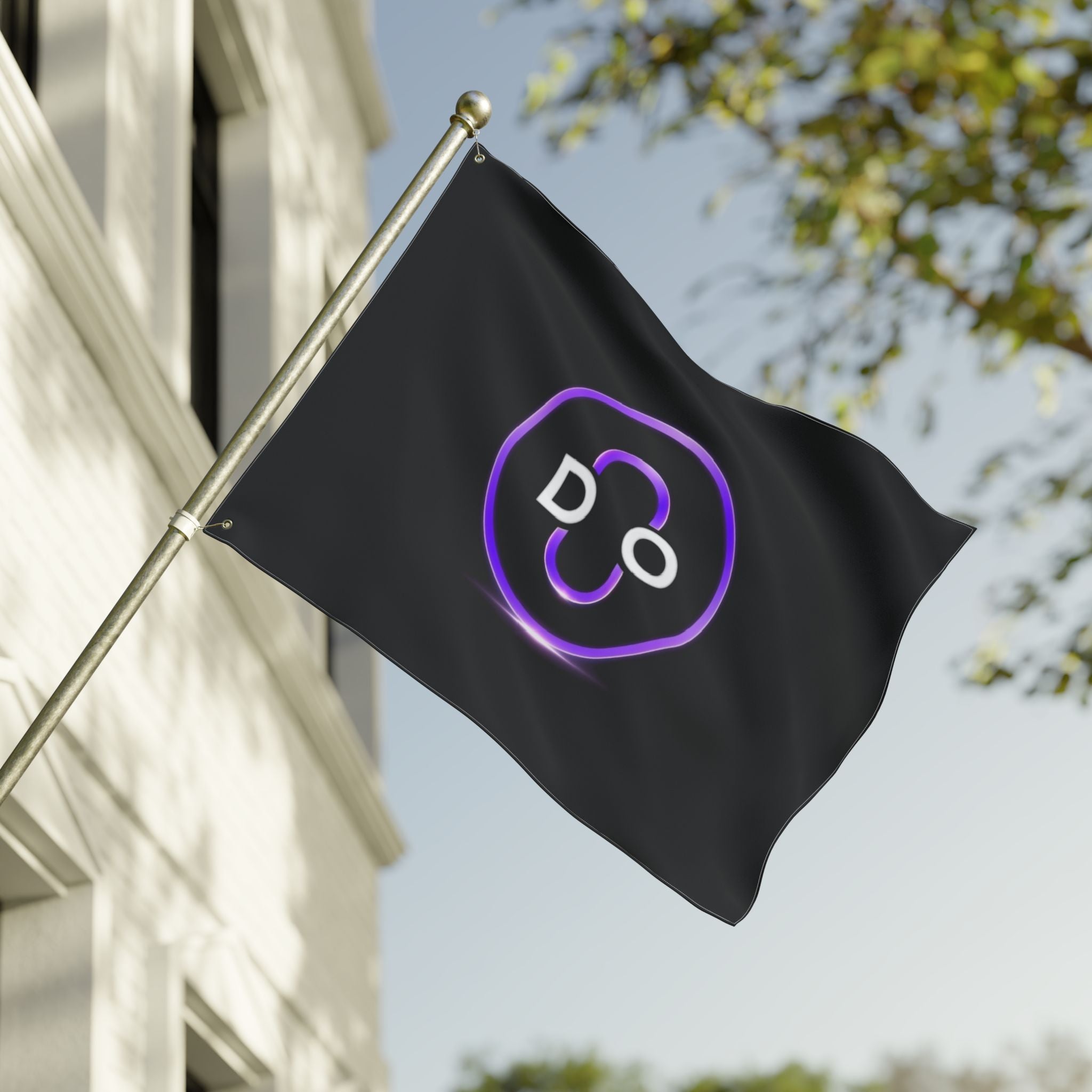 DO Chain Double-Sided Flag