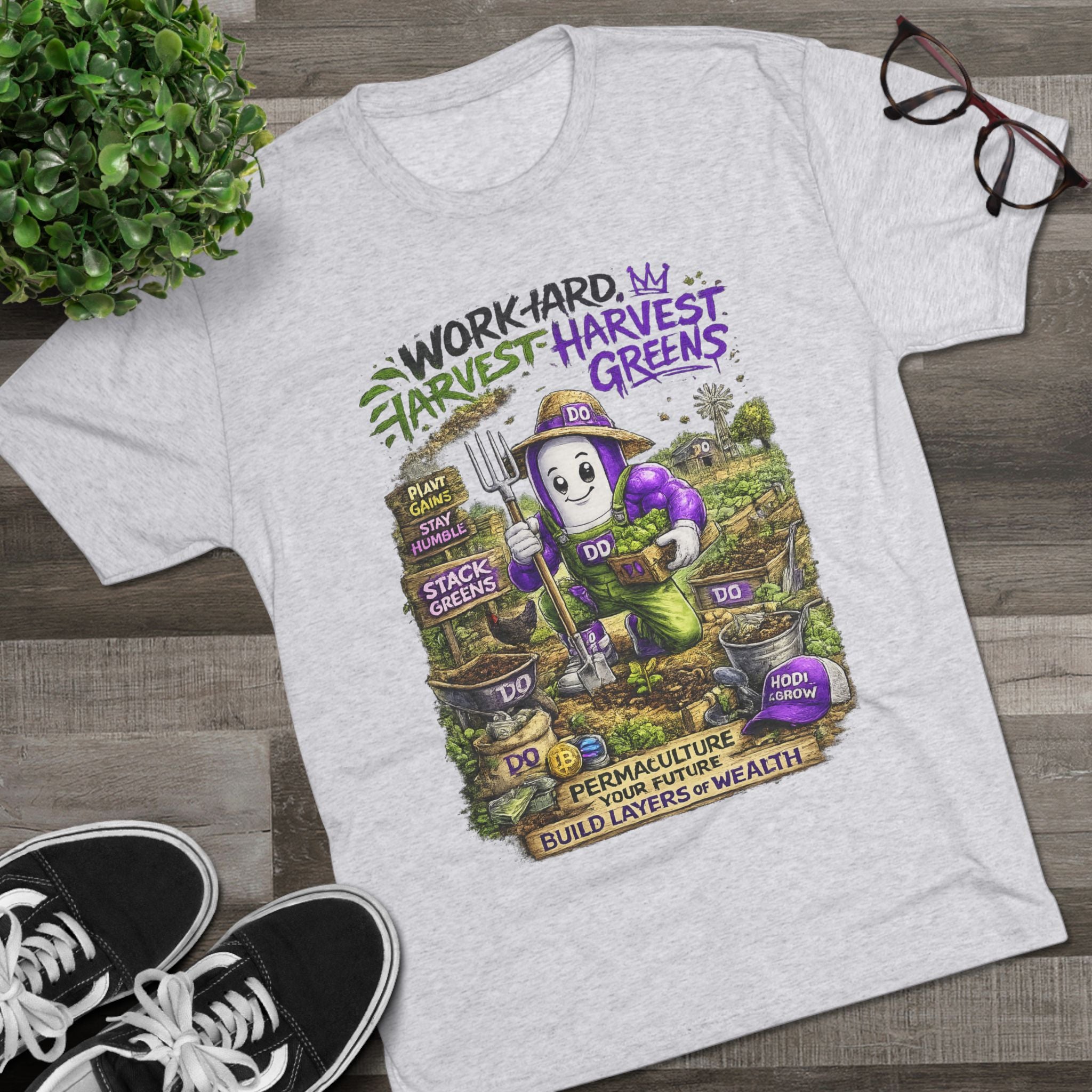Unisex Tri-Blend Crew Tee