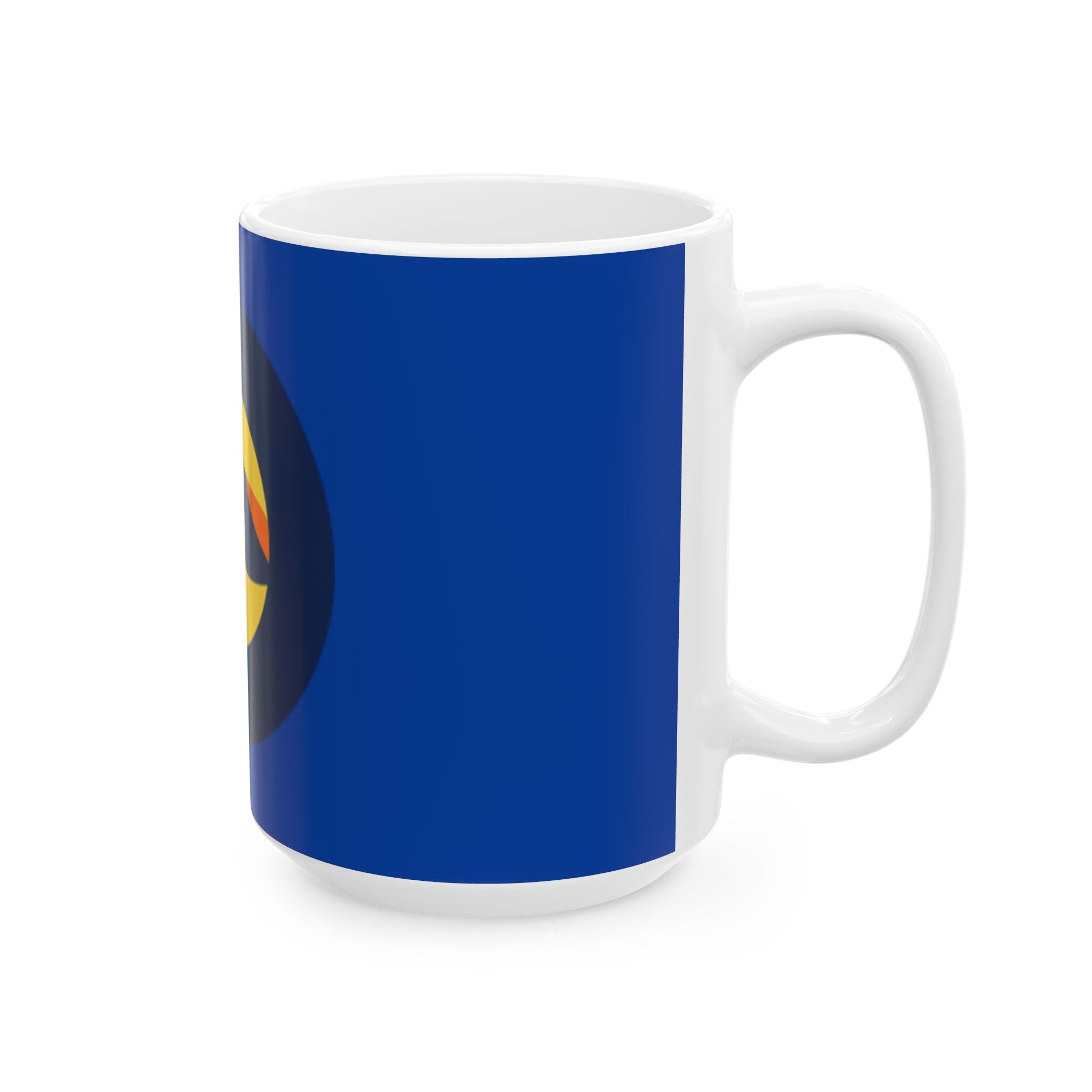Terra Luna Classic Ceramic Mug – Modern Night Sky Coffee Cup (11oz, 15oz)