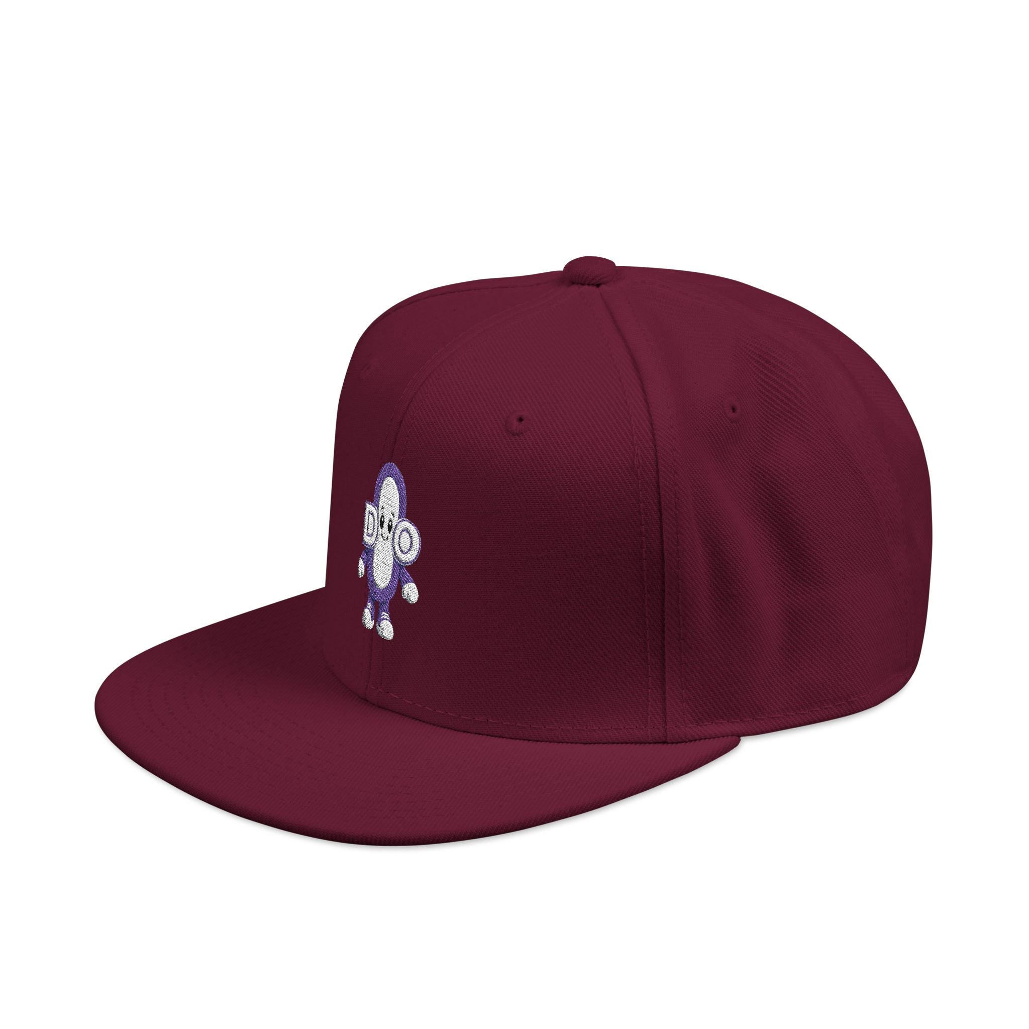 DO Chain Embroidered Snapback Hat