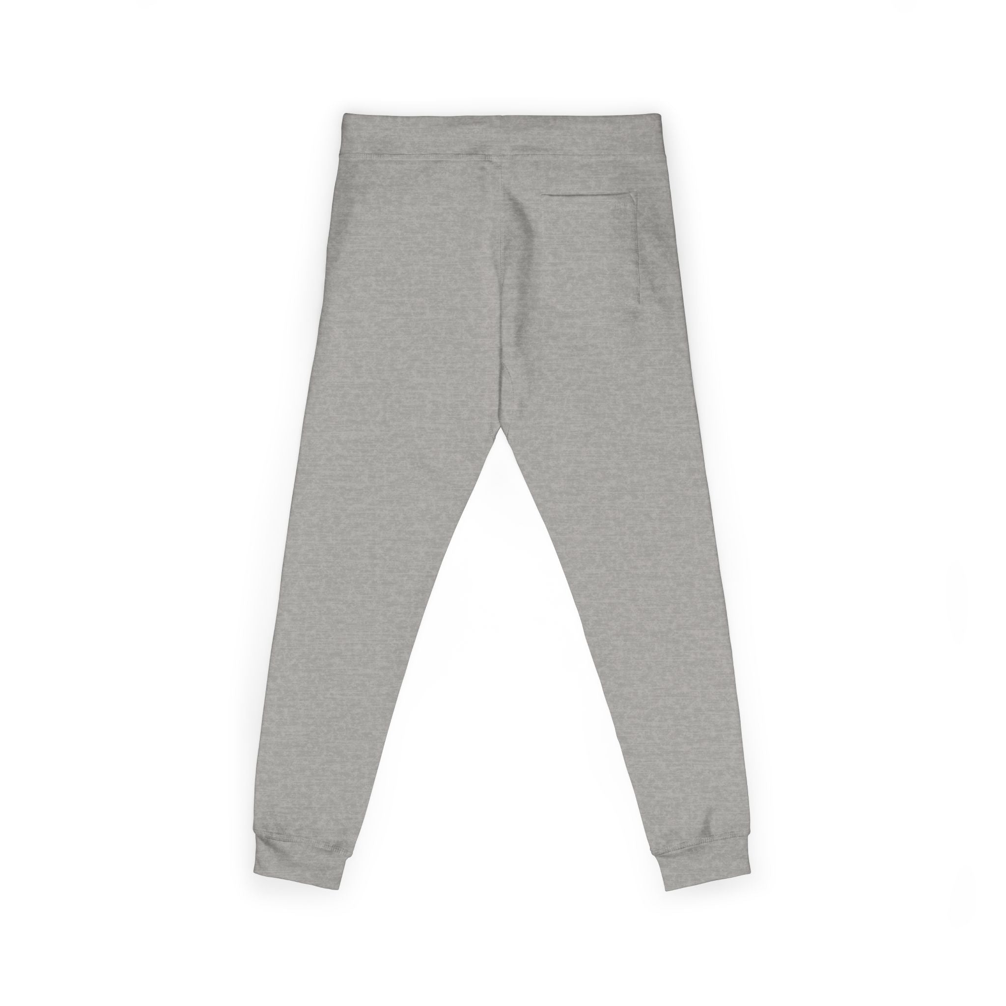 Embroidered DO Chill Monster 'Cozy Vibes' Fleece Sweatpants — Soft White Joggers