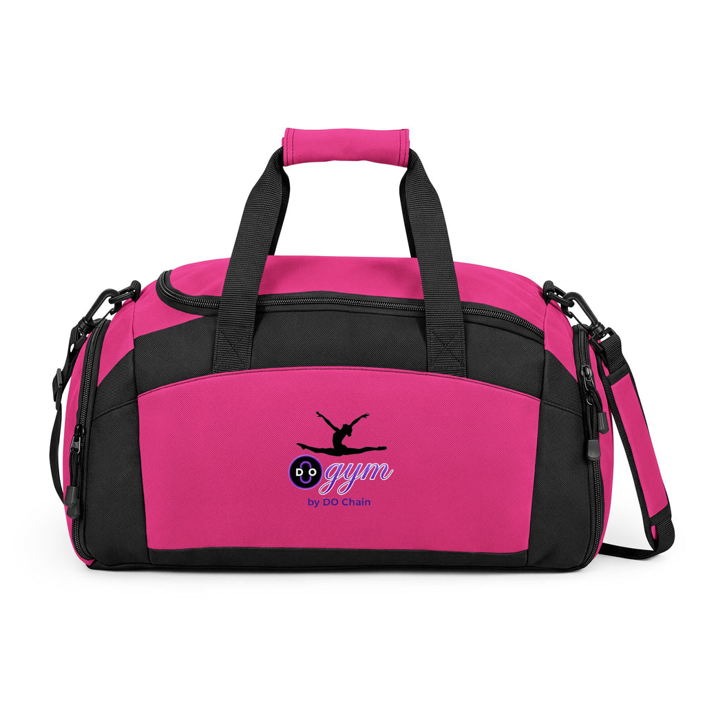 Do Gym Bag — Duffel with Ballet Silhouette & 'gym' Logo