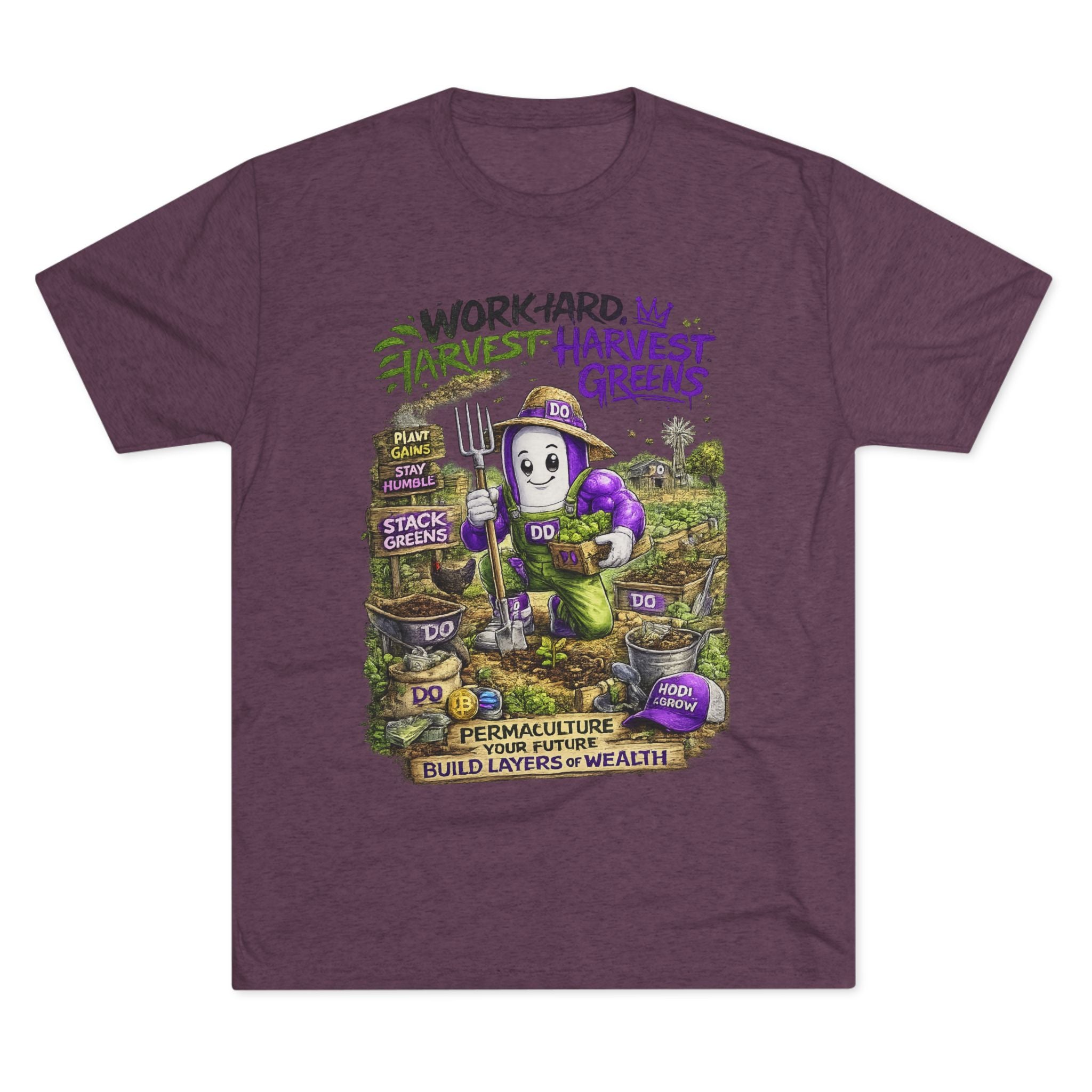 Unisex Tri-Blend Crew Tee