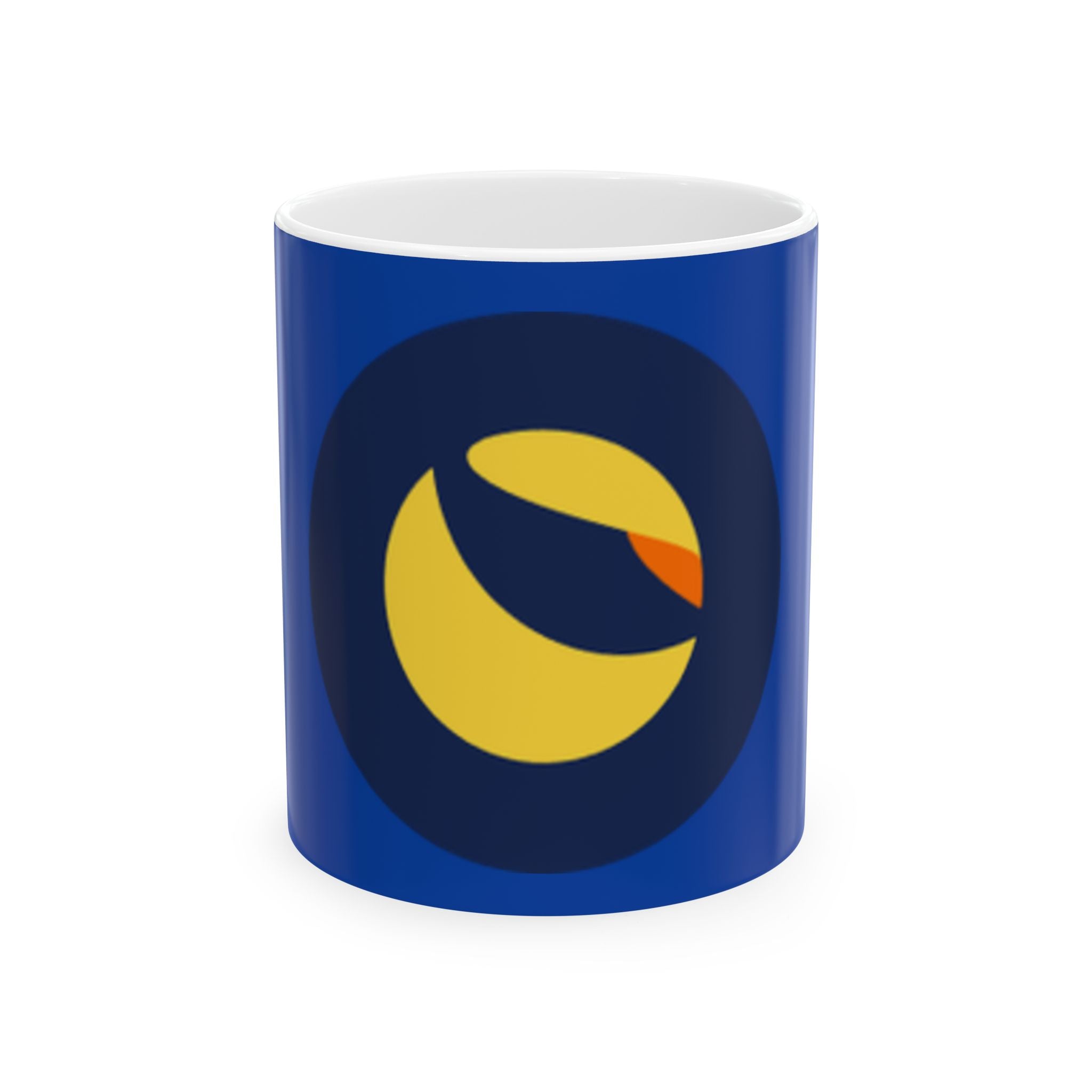Terra Luna Classic Ceramic Mug – Modern Night Sky Coffee Cup (11oz, 15oz)