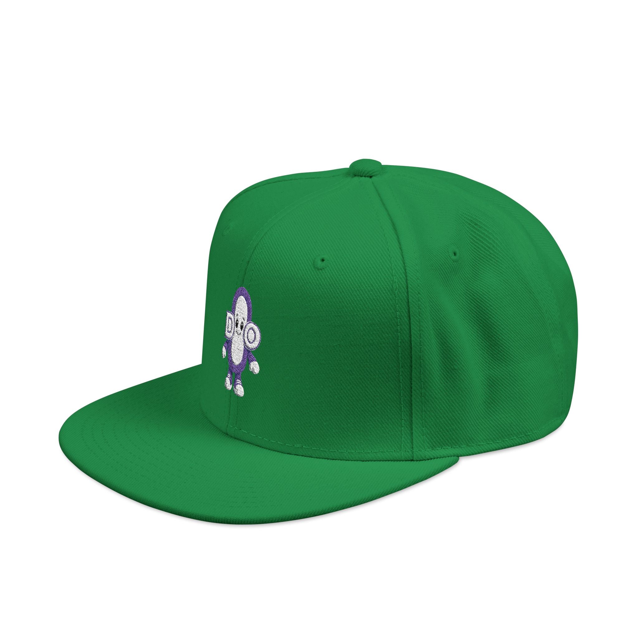 DO Chain Embroidered Snapback Hat