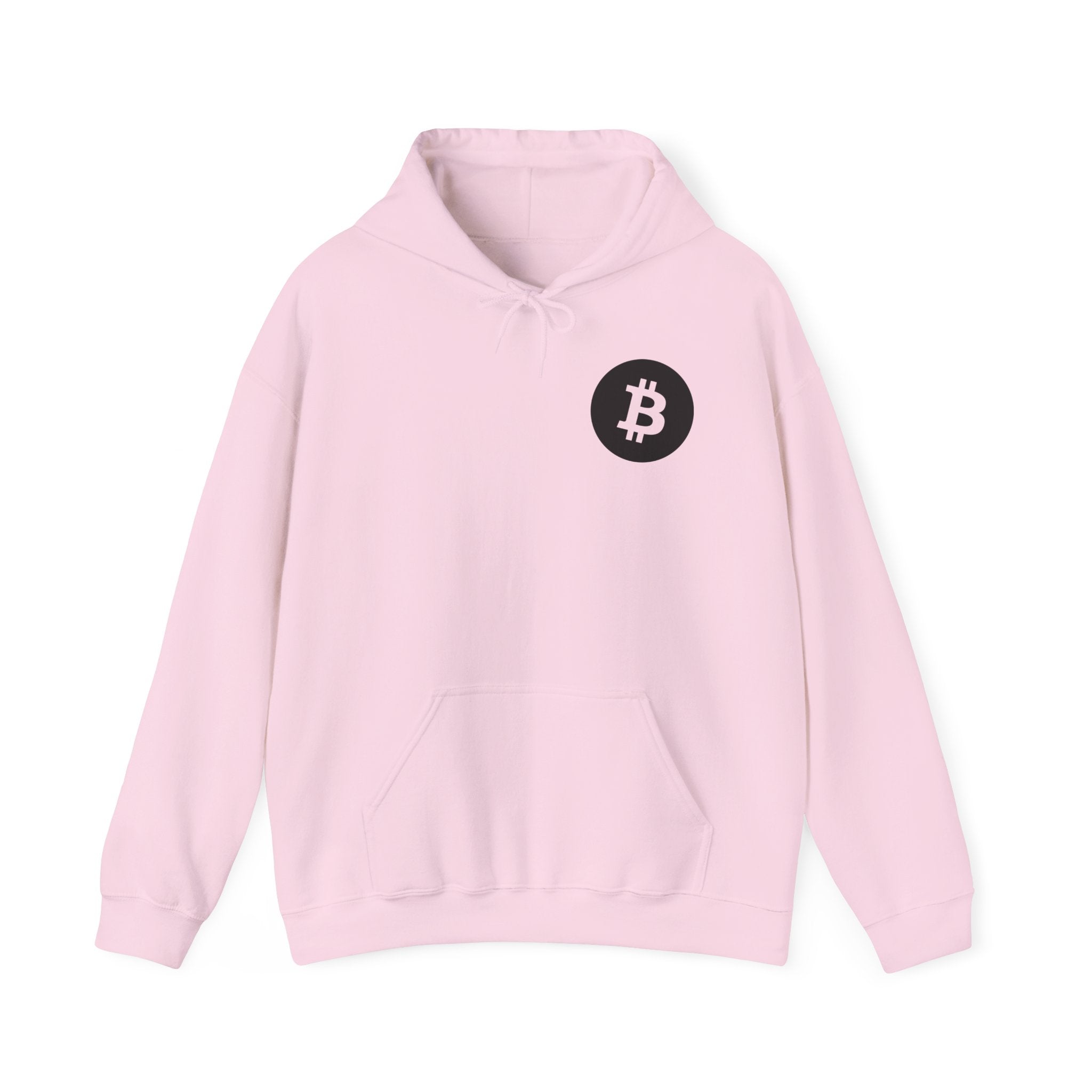 Bitcoin Logo Hoodie — Crypto BTC Circle Design
