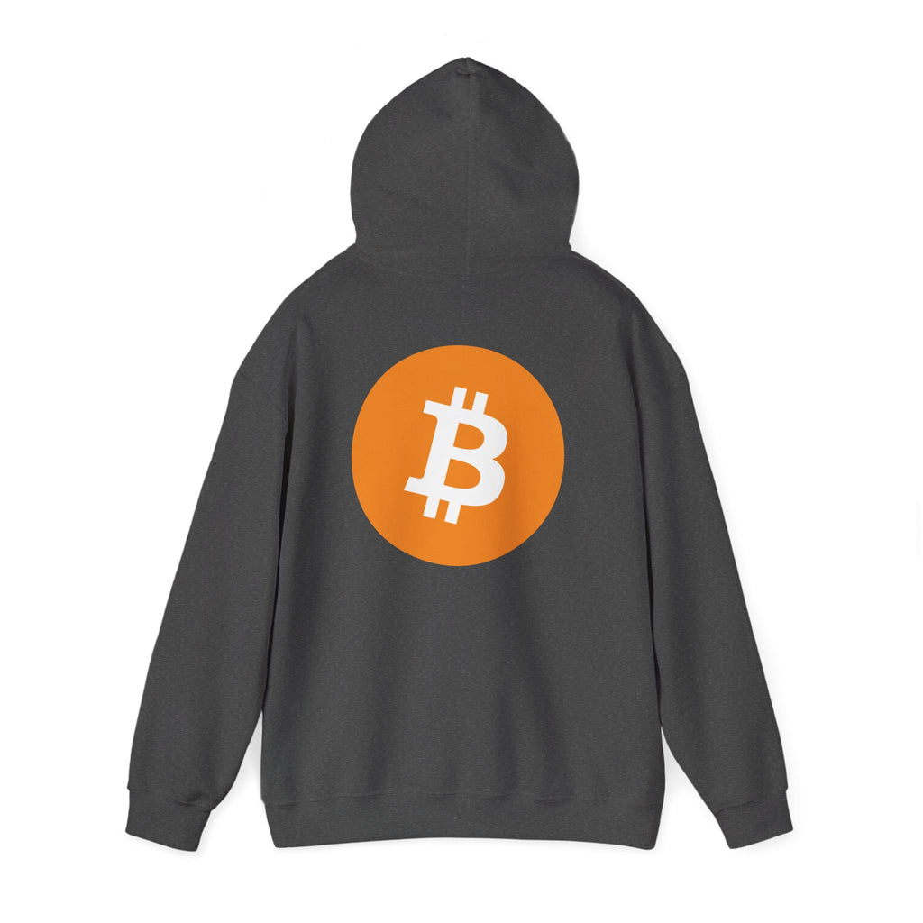 Bitcoin Logo Hoodie — Crypto BTC Circle Design