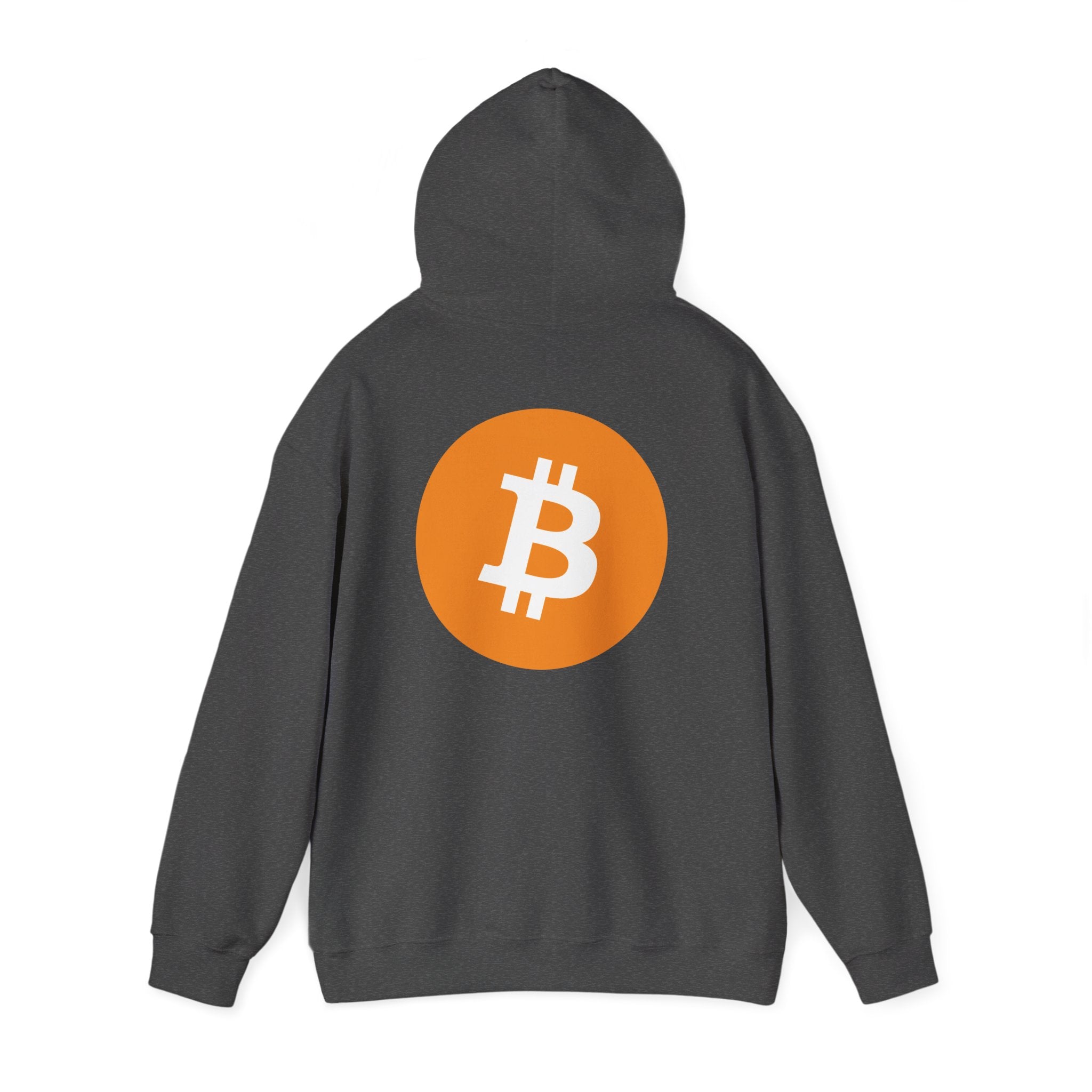 Bitcoin Logo Hoodie — Crypto BTC Circle Design