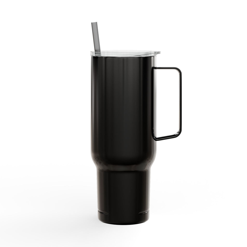 40oz Engraved Gym Tumbler with Lid & Straw — Personalized Fitness Water Bottle