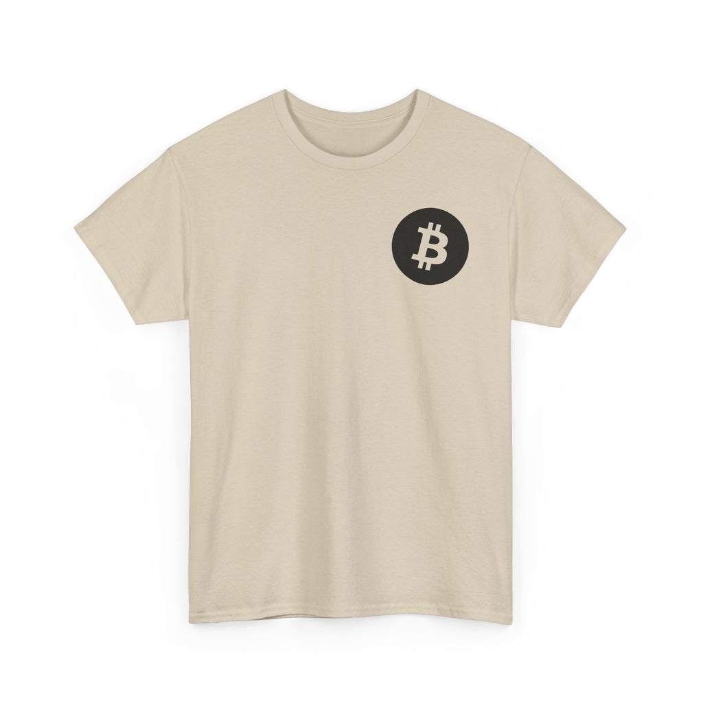 Bitcoin Logo Tee — Cryptocurrency Bitcoin Symbol T-Shirt