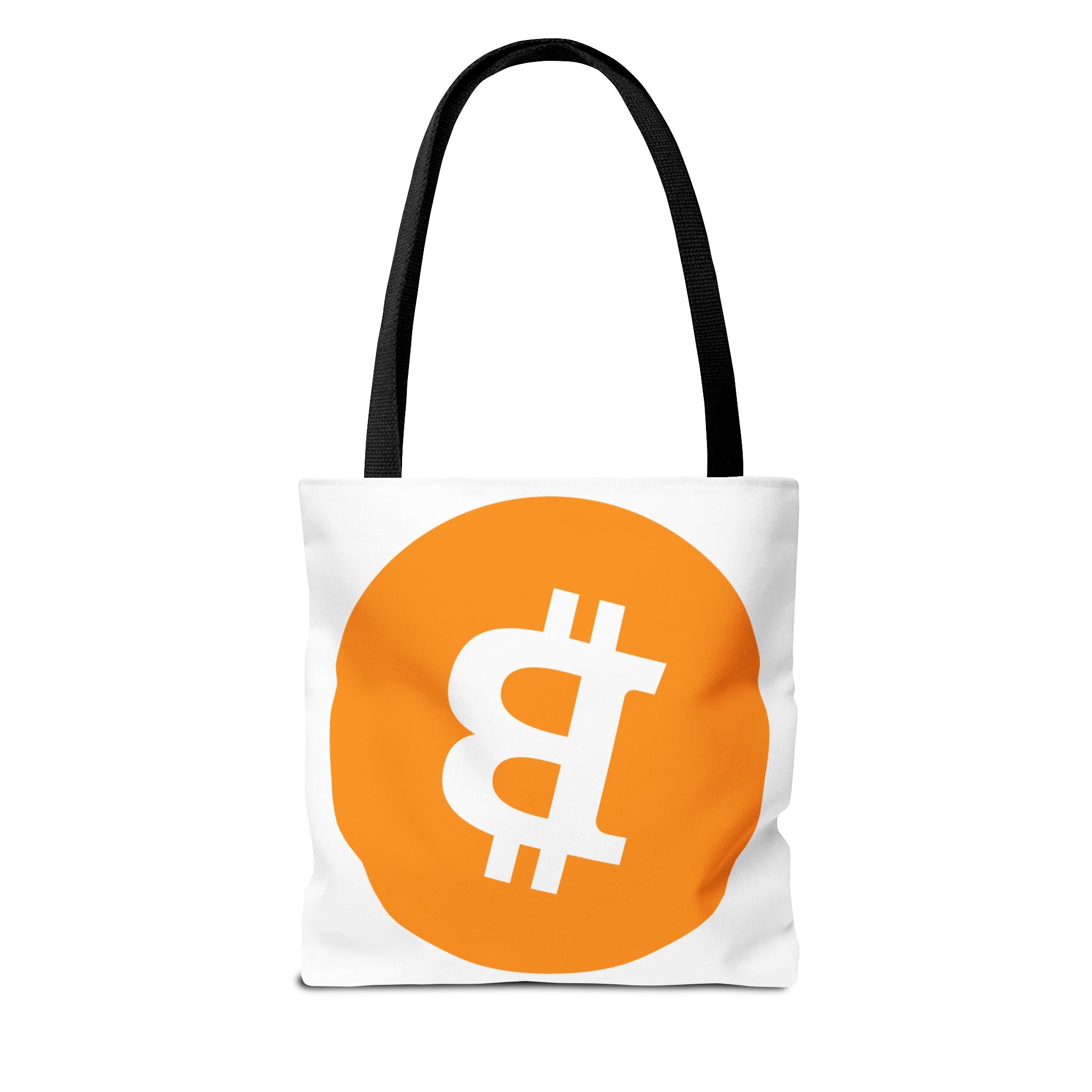 Bitcoin Logo Tote Bag – Crypto Coin Canvas Tote