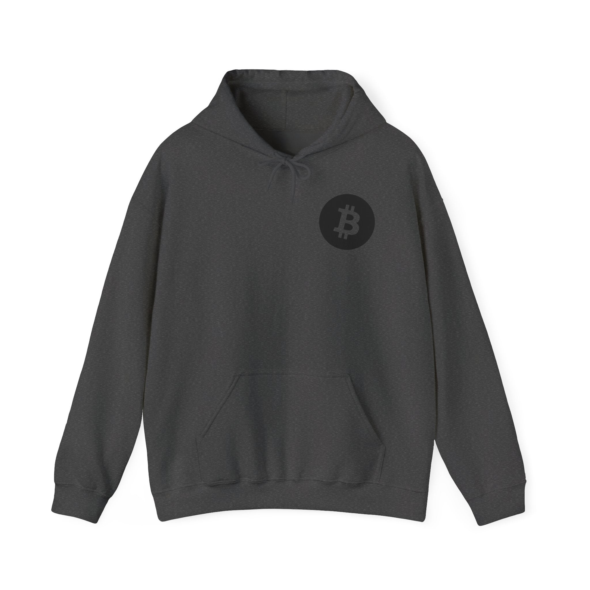 Bitcoin Logo Hoodie — Crypto BTC Circle Design