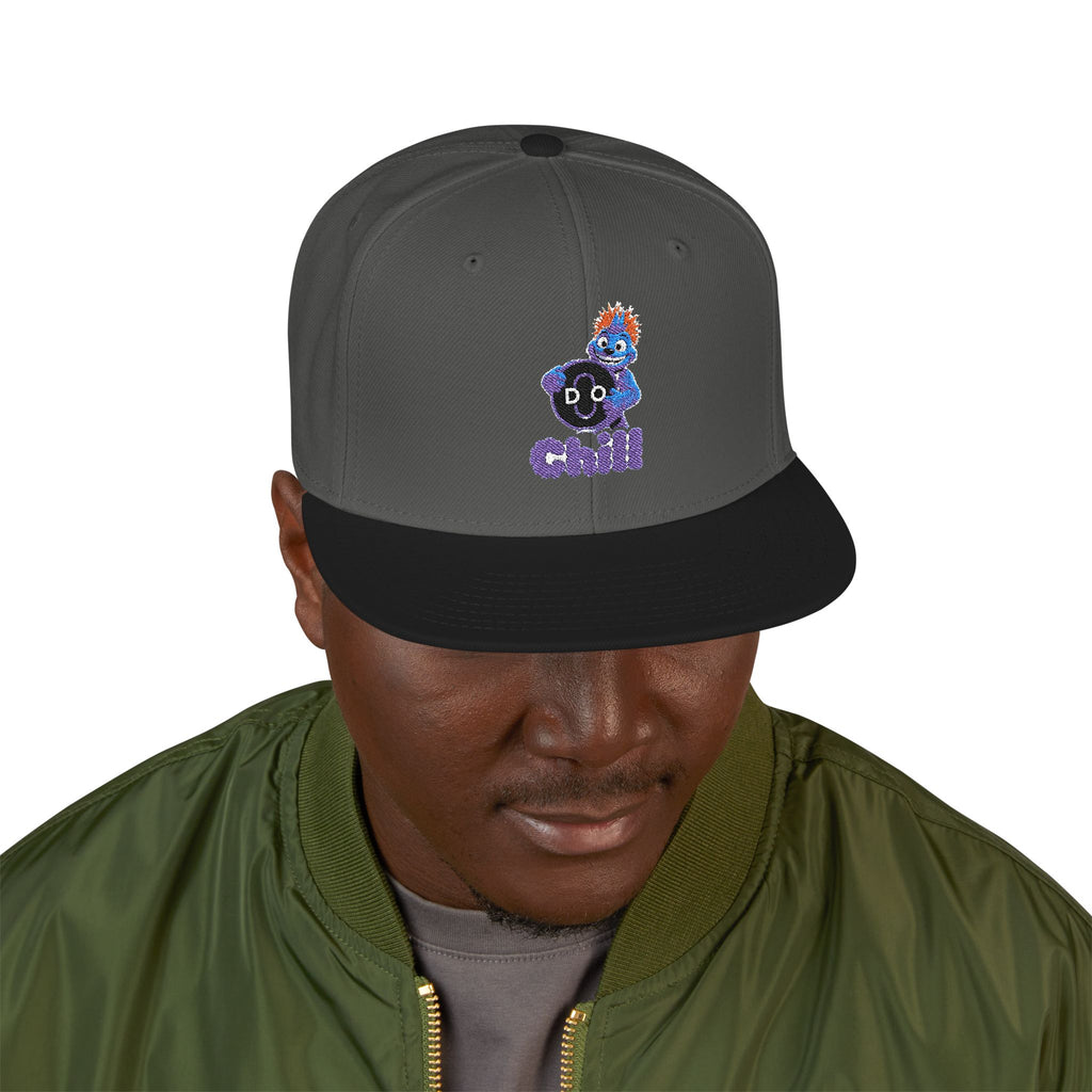 DO Chill Embroidered Snapback Hat
