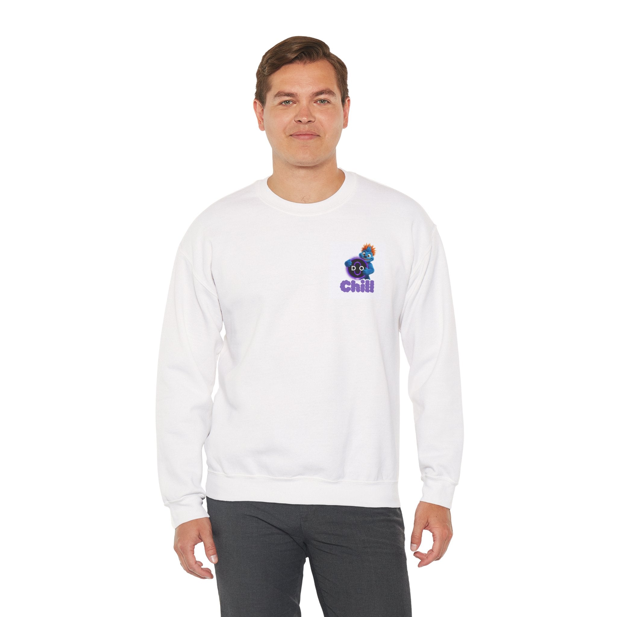 DO Chill Monster Crewneck Sweatshirt — 'Do Chill' Graphic