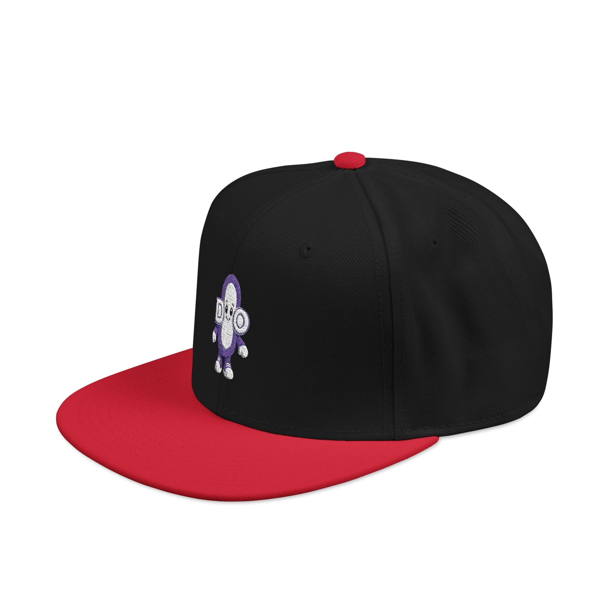 DO Chain Embroidered Snapback Hat