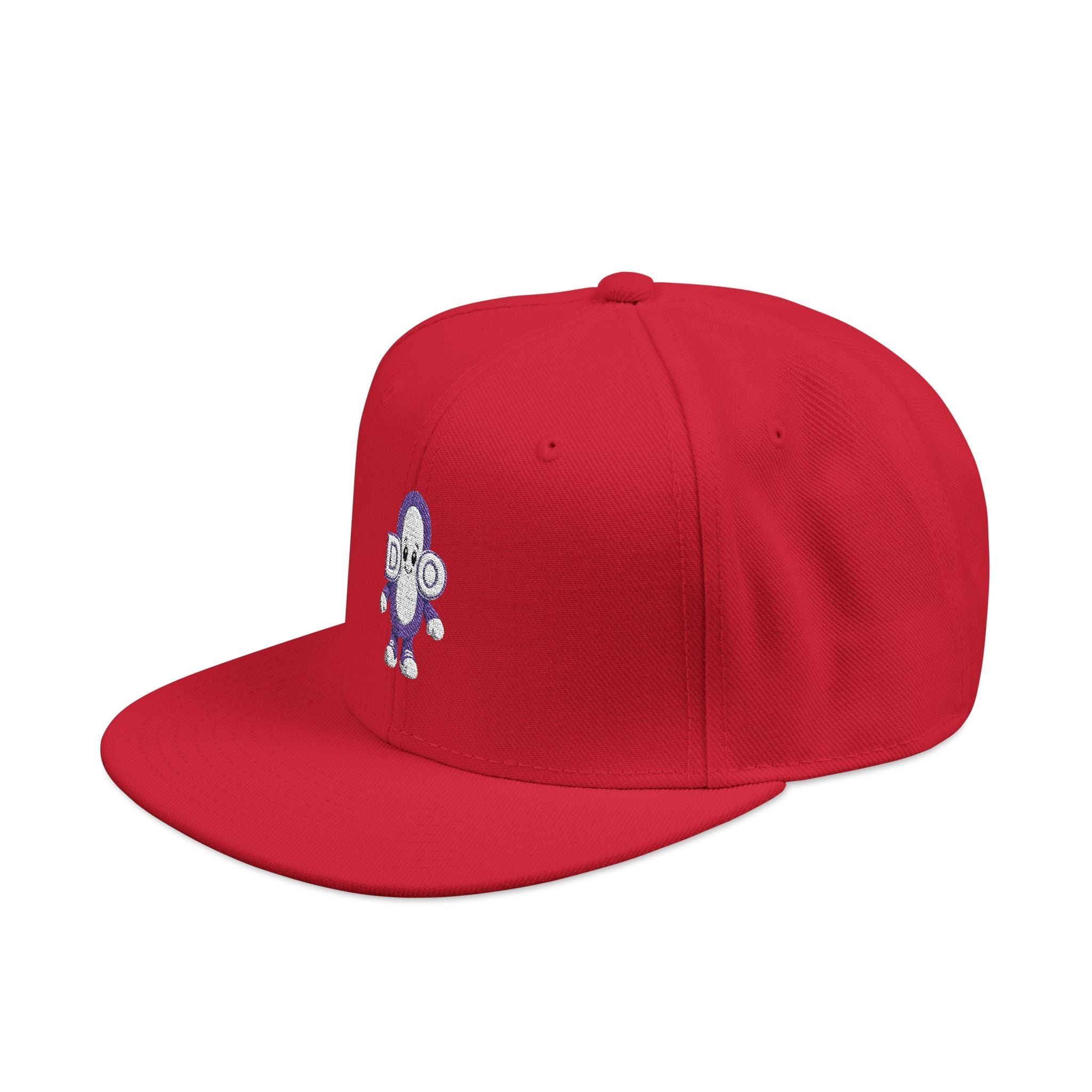 DO Chain Embroidered Snapback Hat
