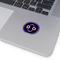 Do Round Vinyl Sticker — Minimal Purple 'DO' Logo Sticker