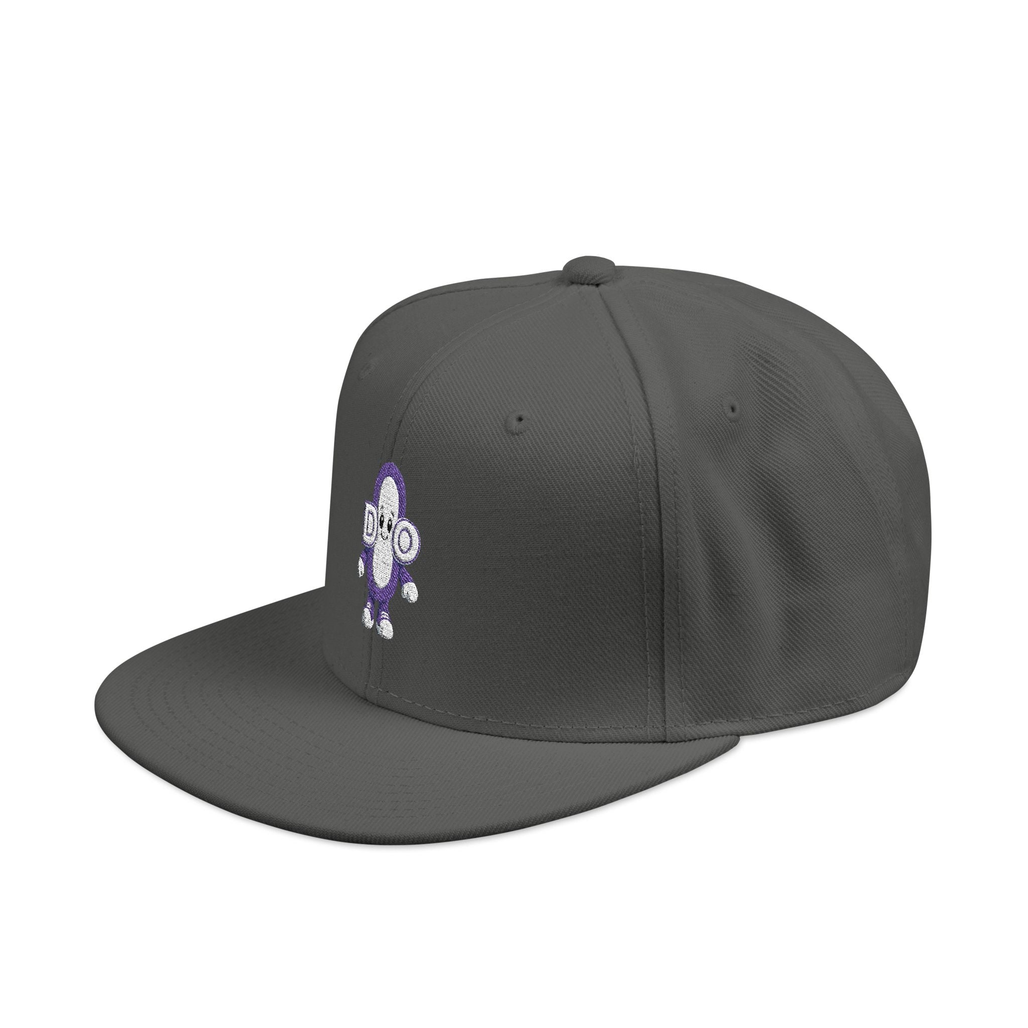 DO Chain Embroidered Snapback Hat