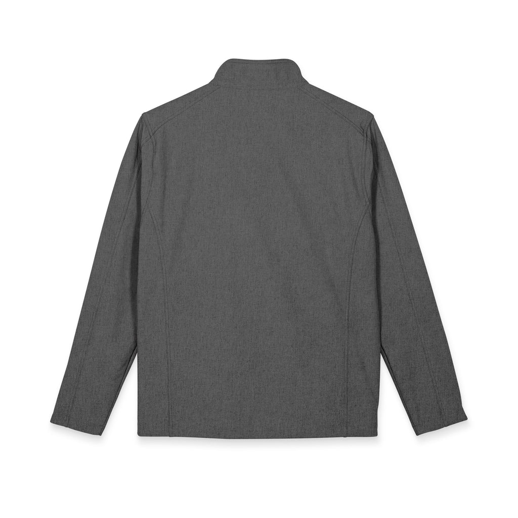 Do Chain Men's Embroidered Soft Shell Jacket – Classic Gray Port Authority Outerwear