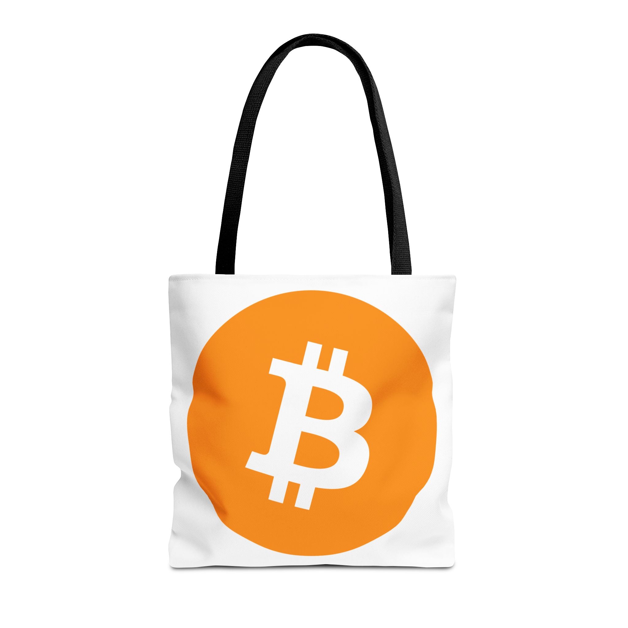Bitcoin Logo Tote Bag – Crypto Coin Canvas Tote