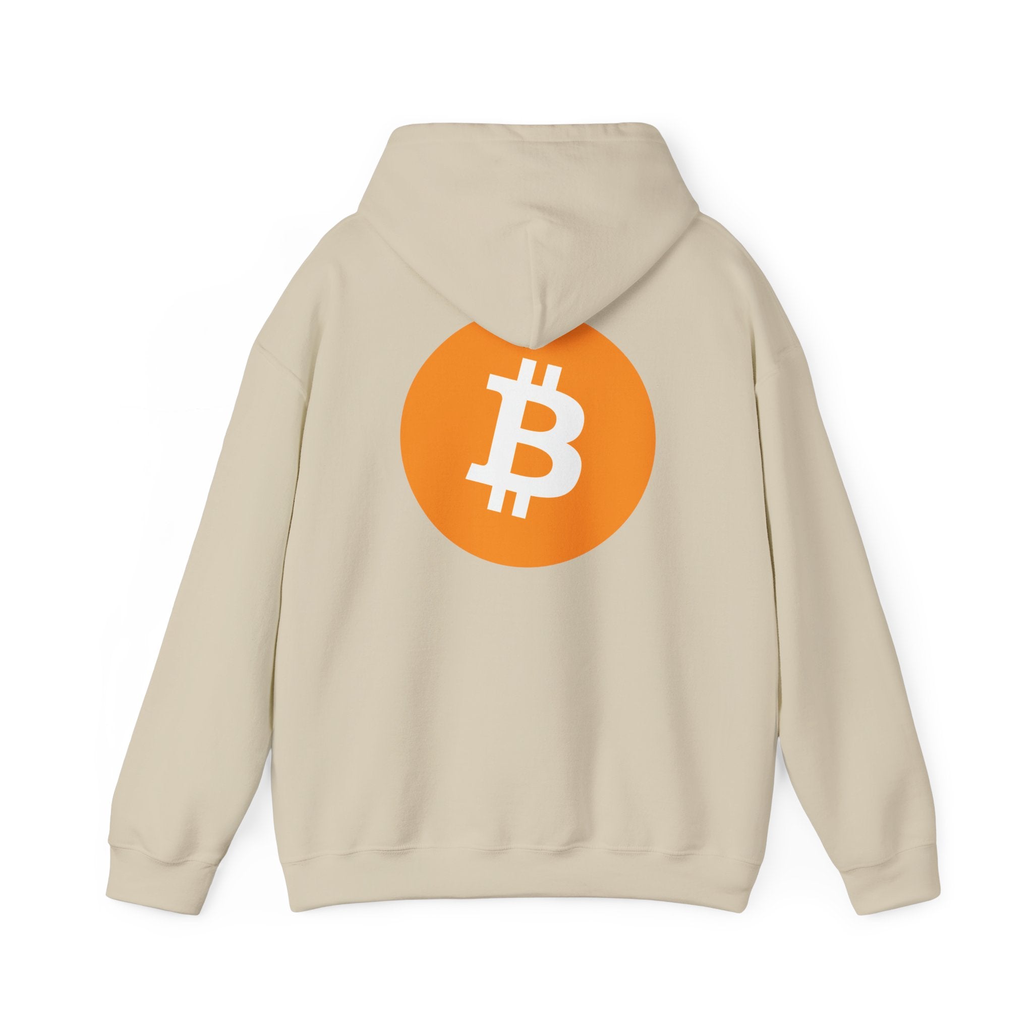 Bitcoin Logo Hoodie — Crypto BTC Circle Design