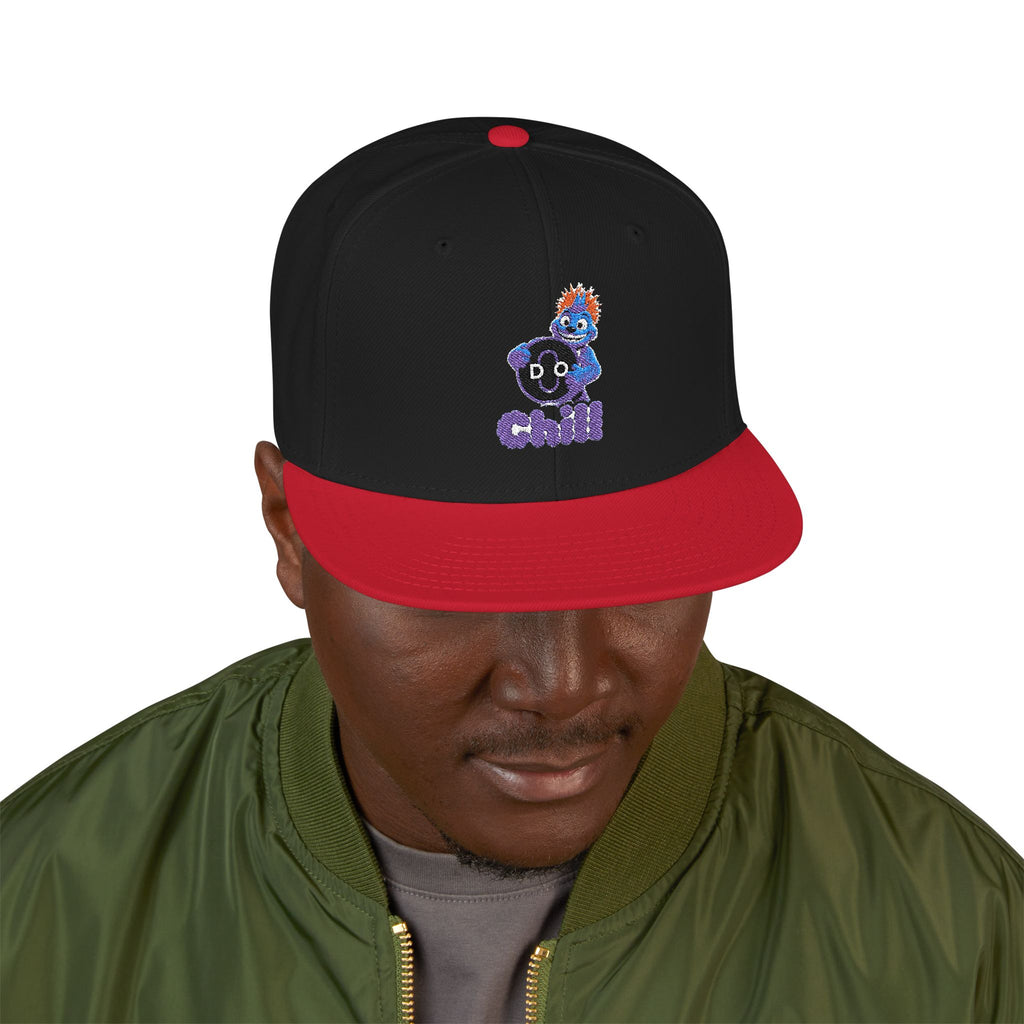 DO Chill Embroidered Snapback Hat