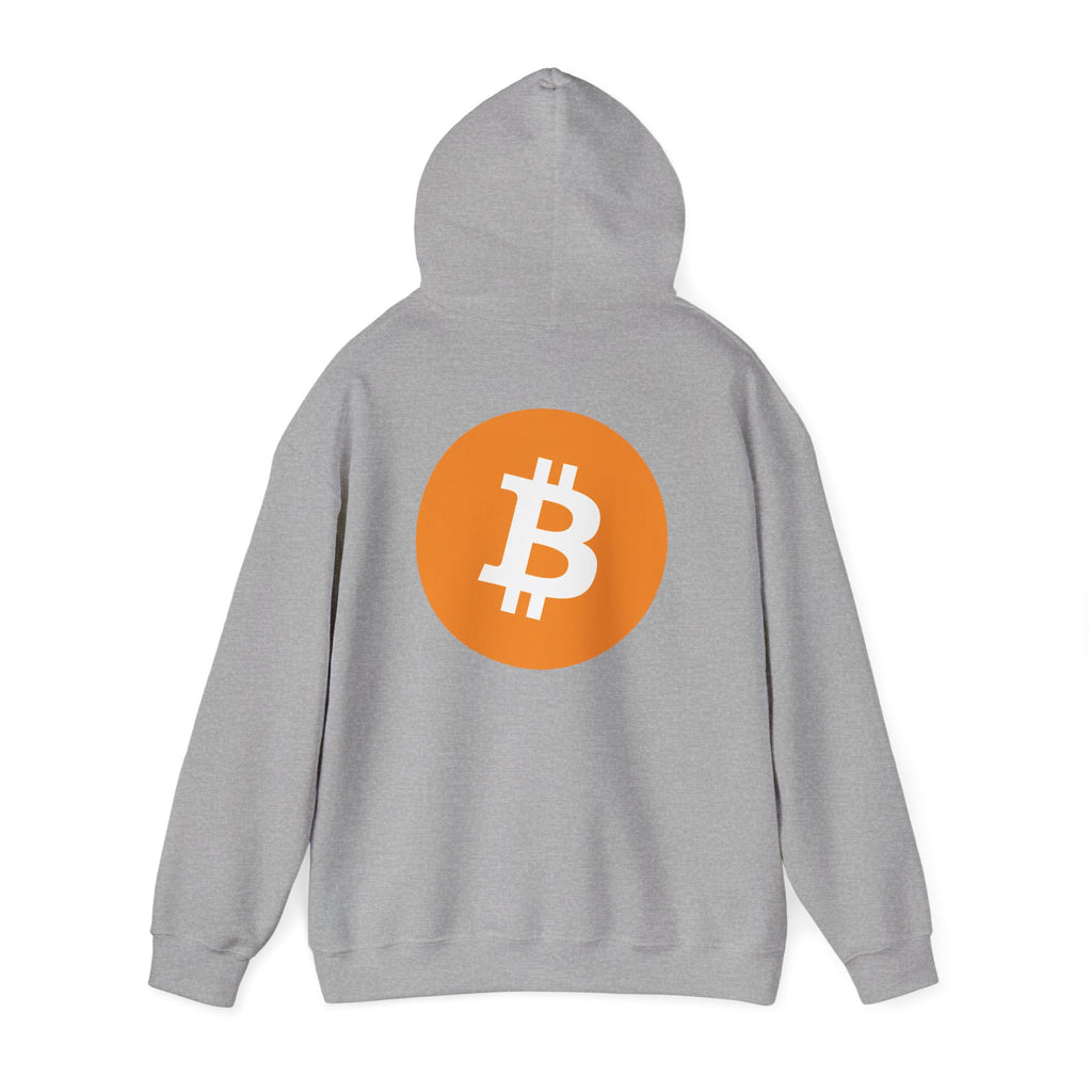 Bitcoin Logo Hoodie — Crypto BTC Circle Design