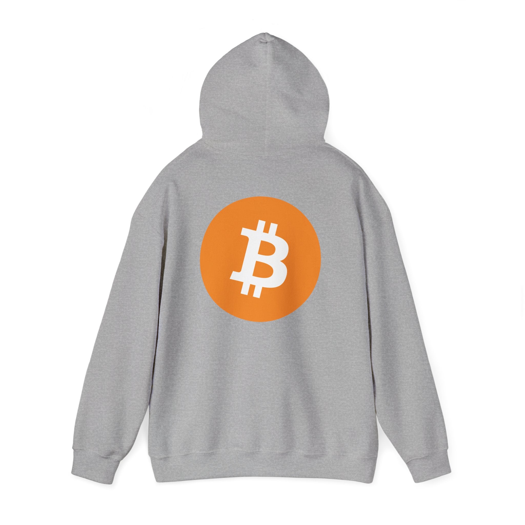 Bitcoin Logo Hoodie — Crypto BTC Circle Design