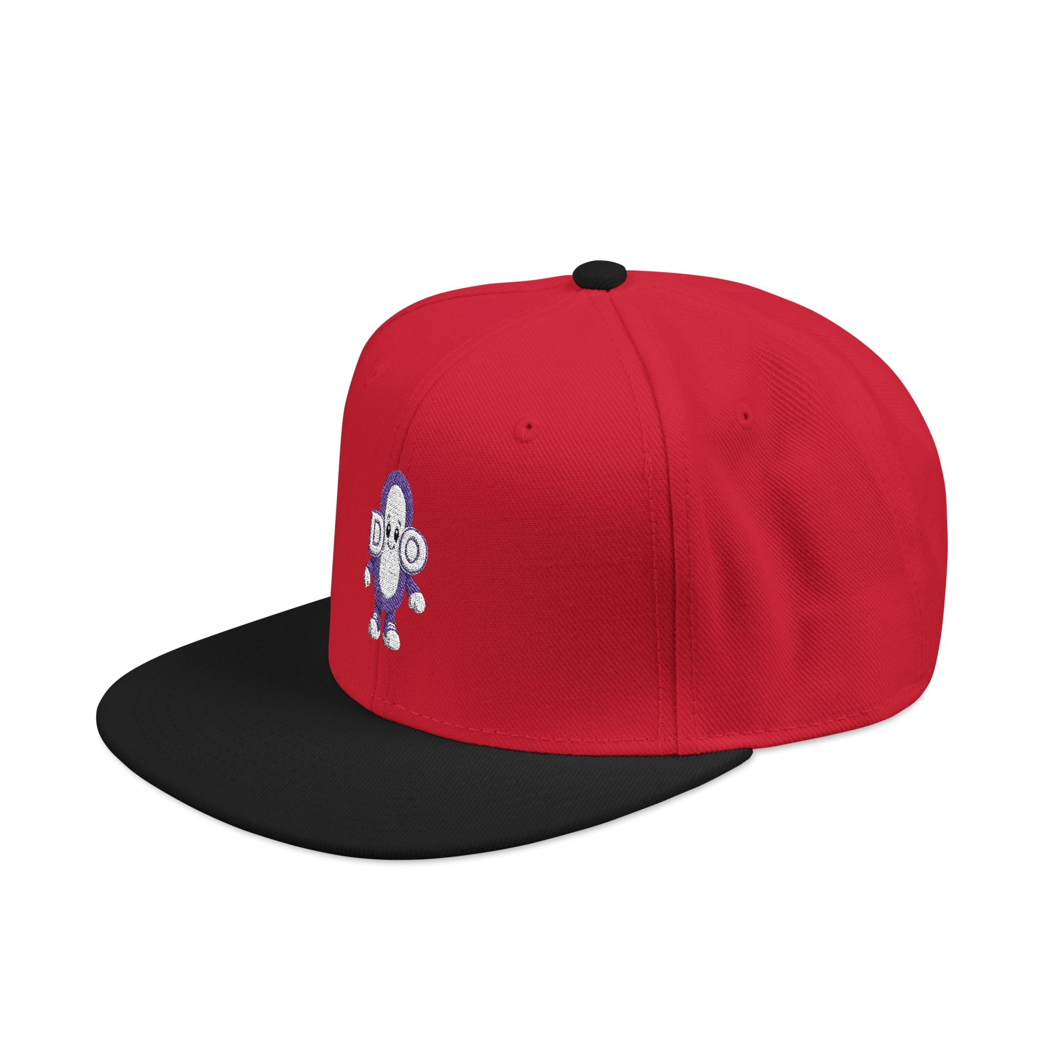 DO Chain Embroidered Snapback Hat