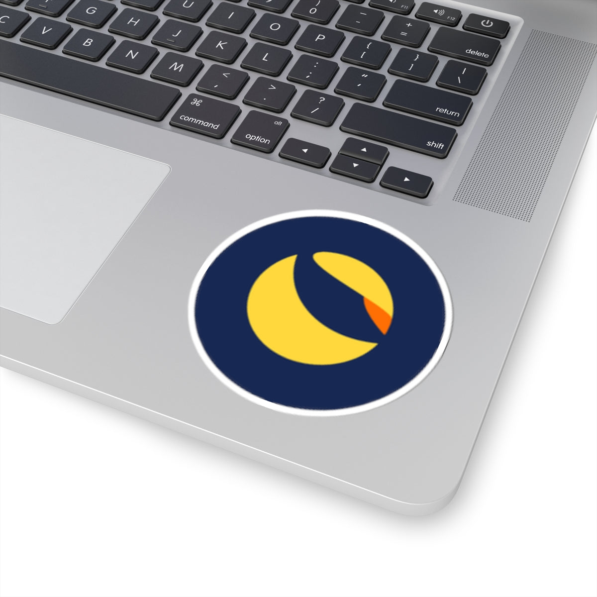 Kiss-Cut Sticker — Terra Luna Classic Logo Laptop Decal