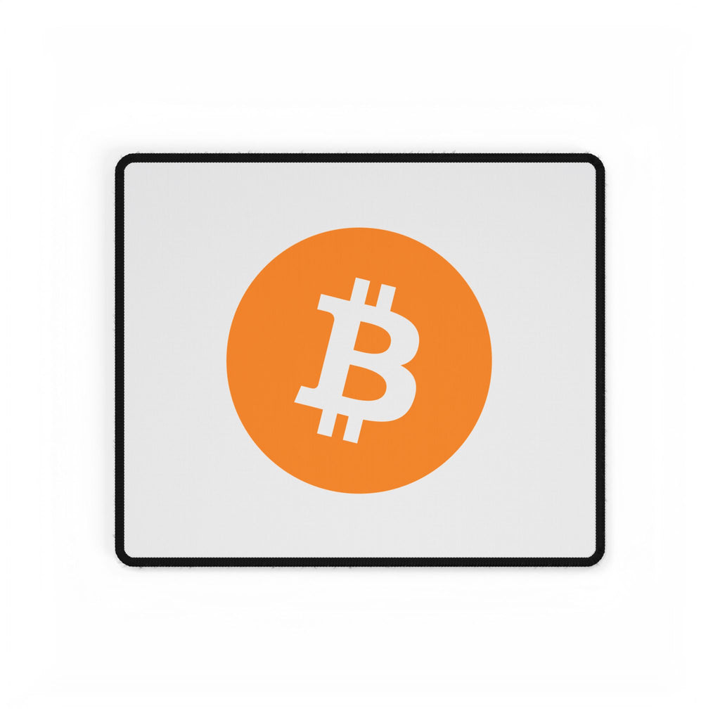Bitcoin Logo Desk Mat — Large Cryptocurrency Mousepad