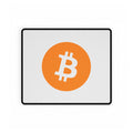Bitcoin Logo Desk Mat — Large Cryptocurrency Mousepad