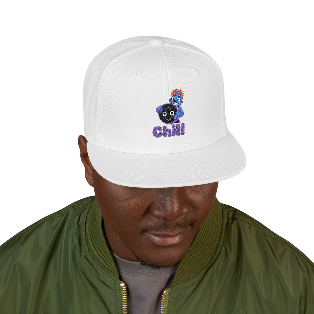 DO Chill Embroidered Snapback Hat